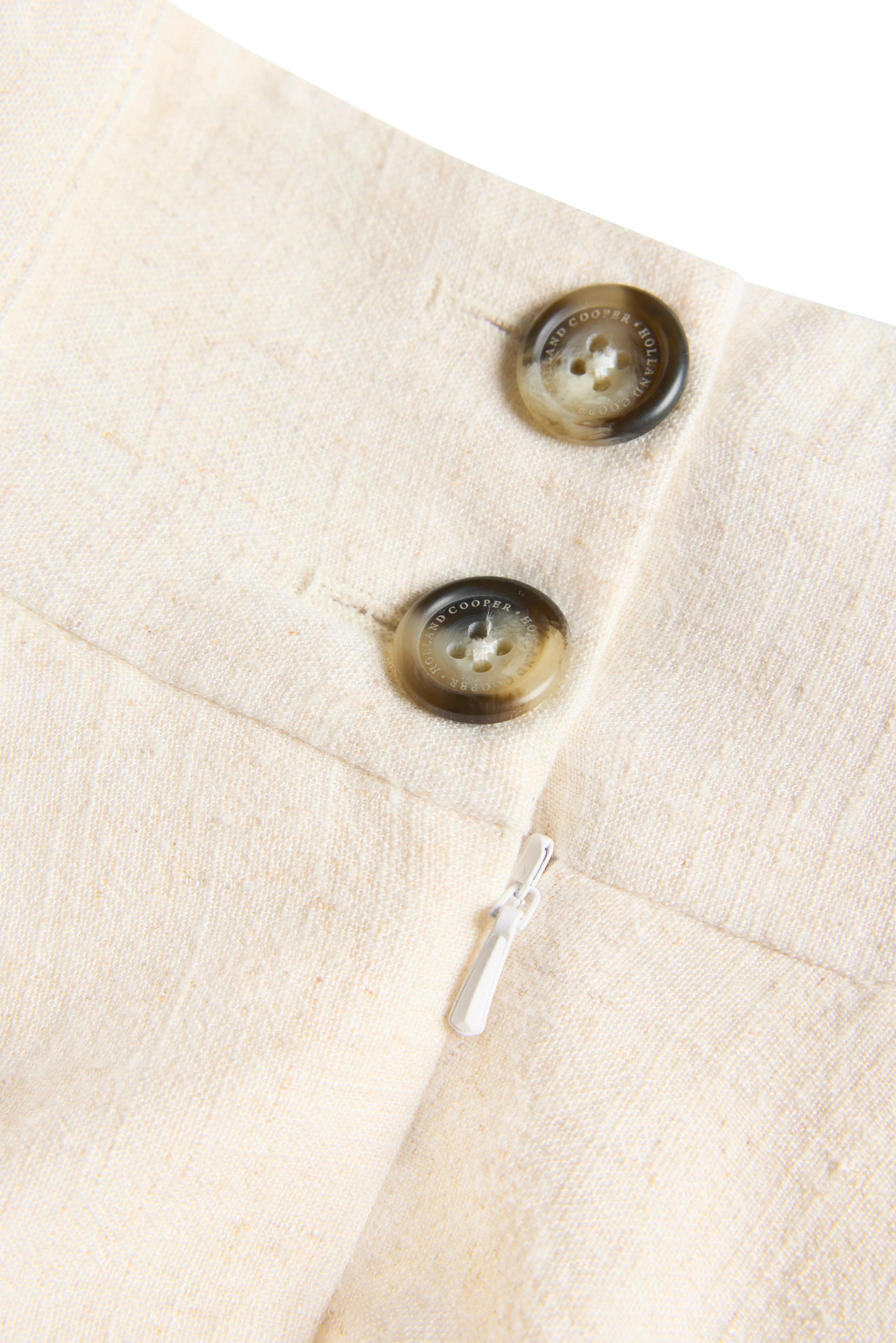 360 Maxi Linen Circle Skirt (Natural Linen) - Image 9