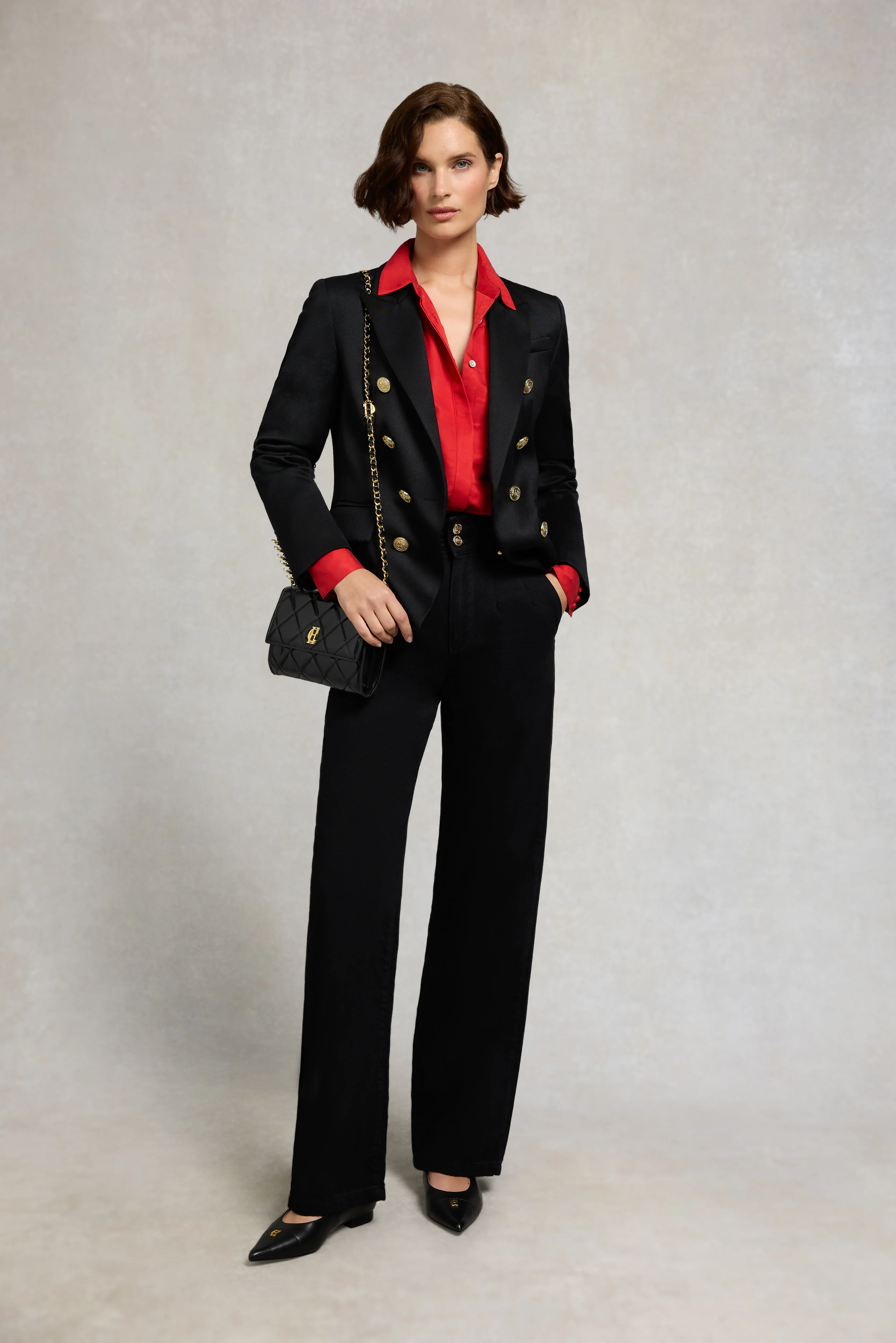 Ada Blouse (Deep Red) - Image 3