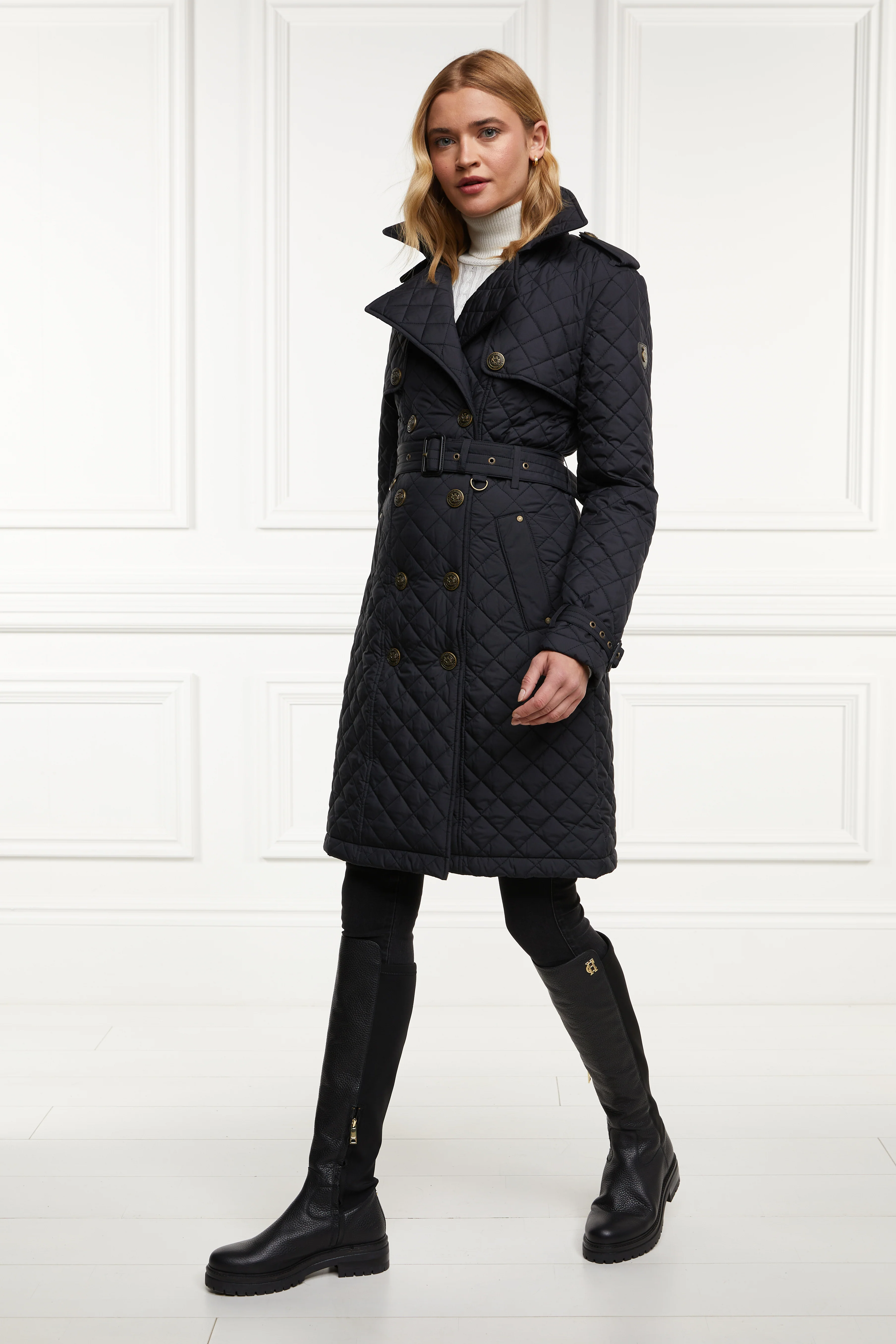Albany Chunky Boot (Black) - Image 2