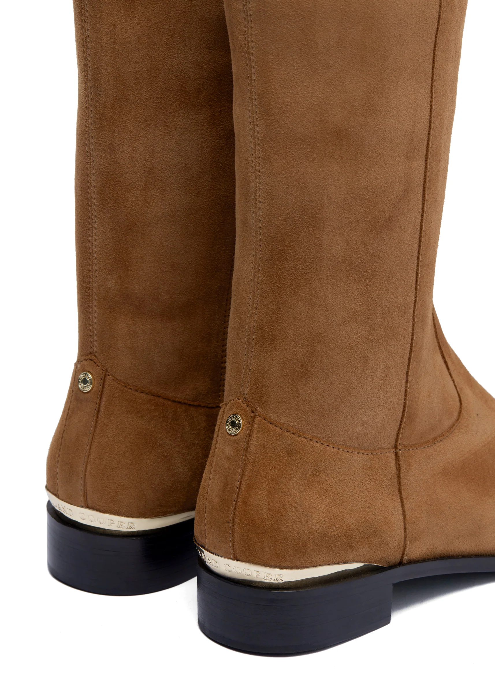 Albany Knee Boot (Tan Suede) - Image 10