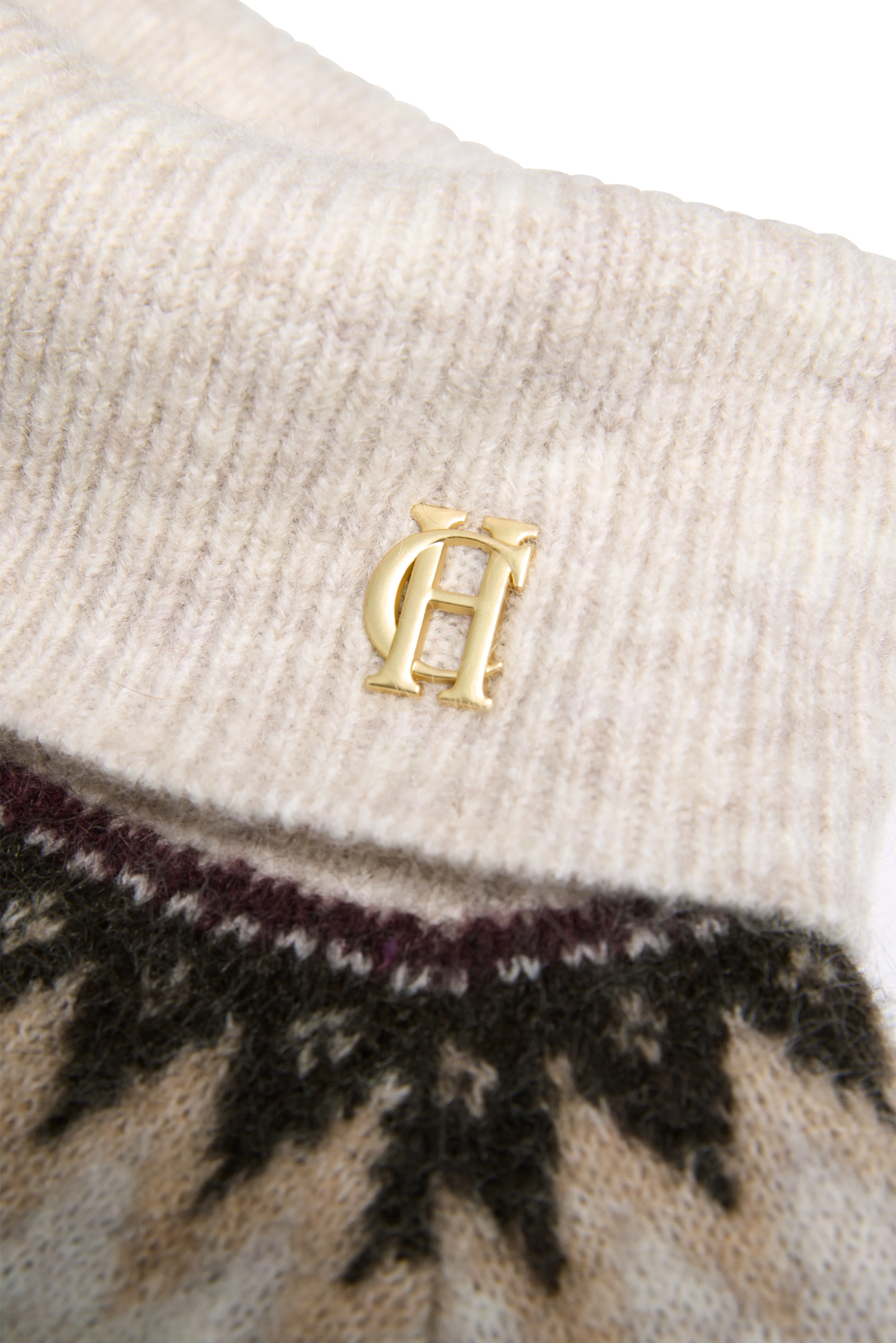 Alice Roll Neck Knit (Barley) - Image 10