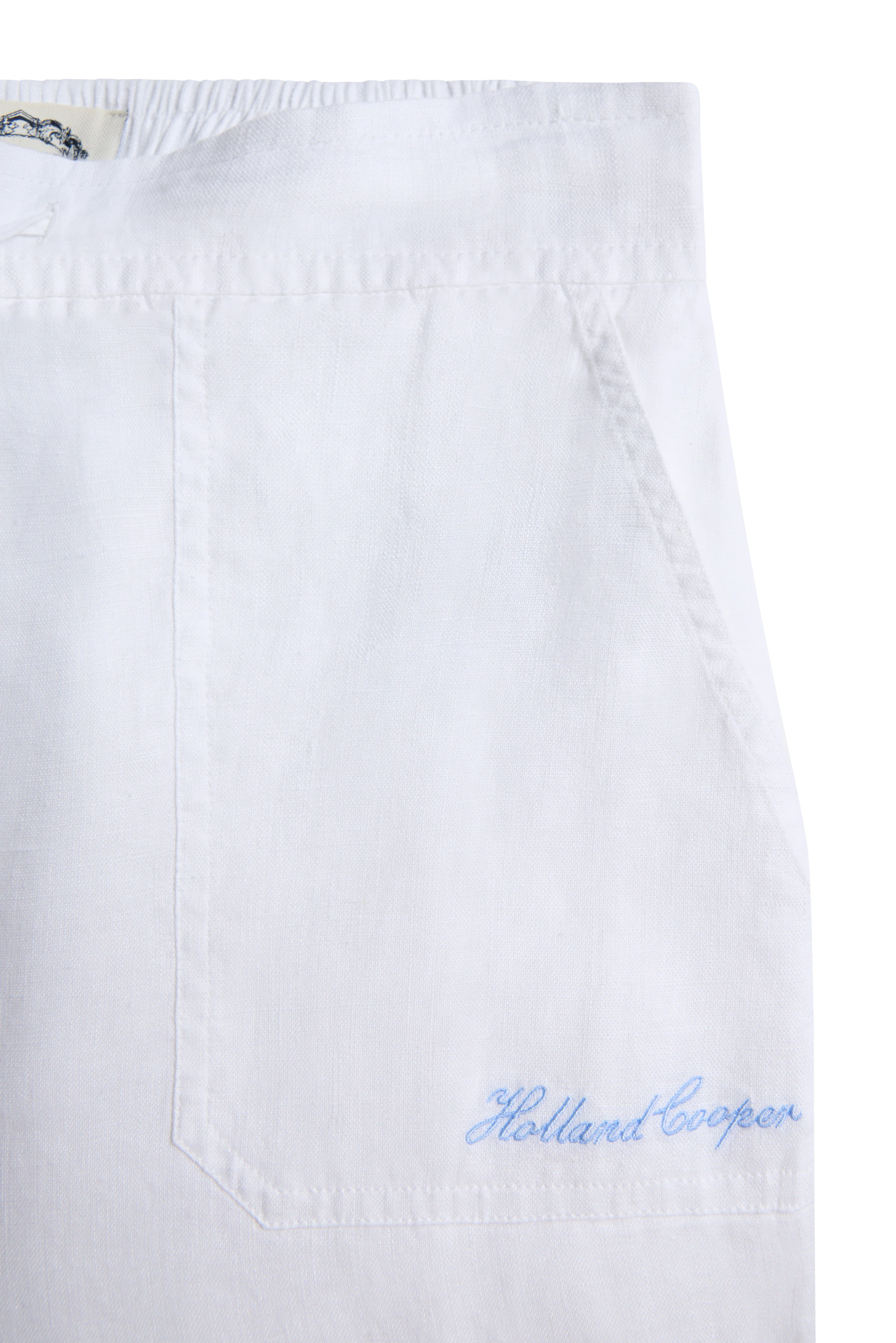 Amalfi Linen Trouser (White) - Image 7