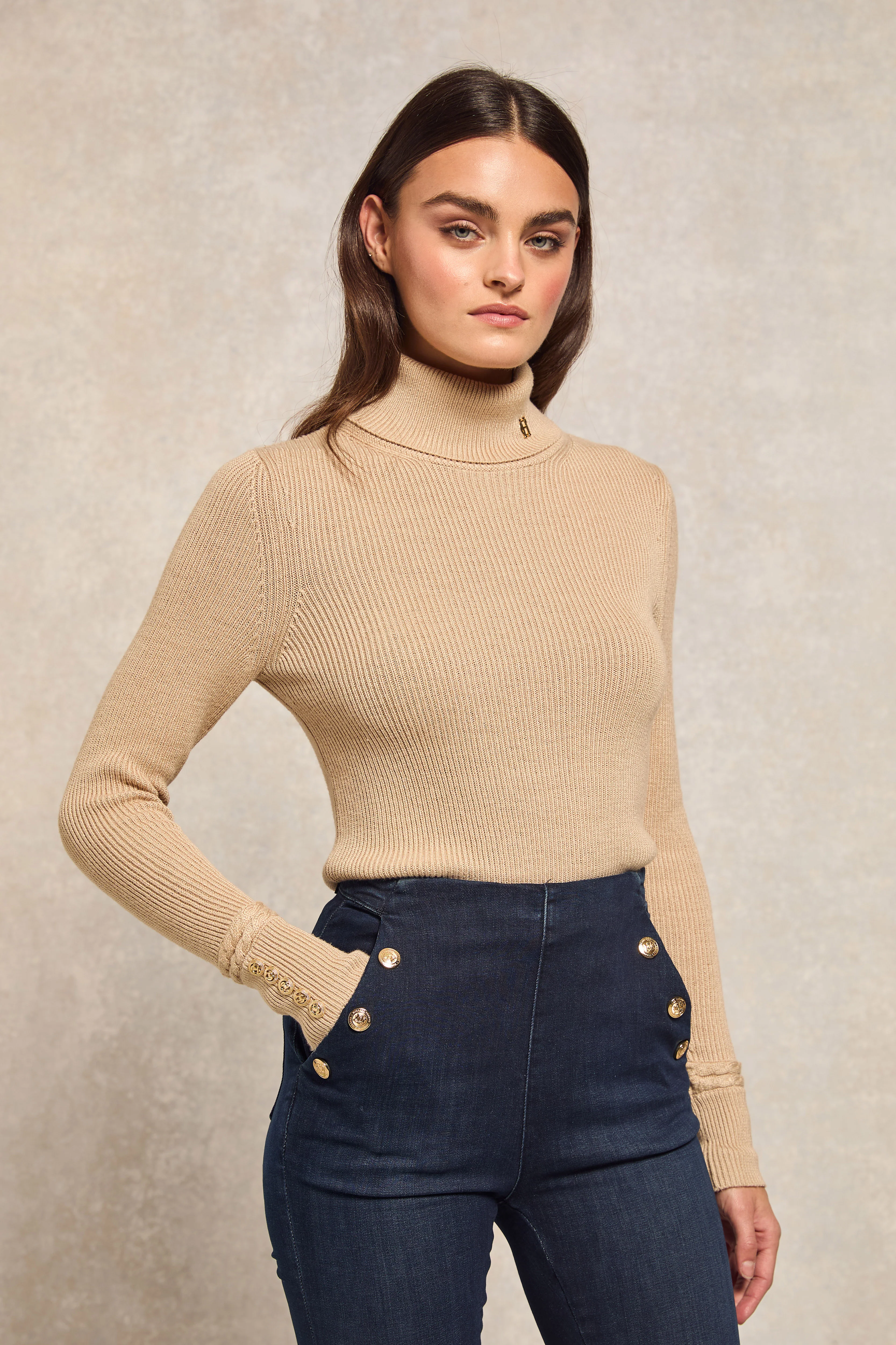 Amoria Flared Jean (Deep Indigo) - Image 5