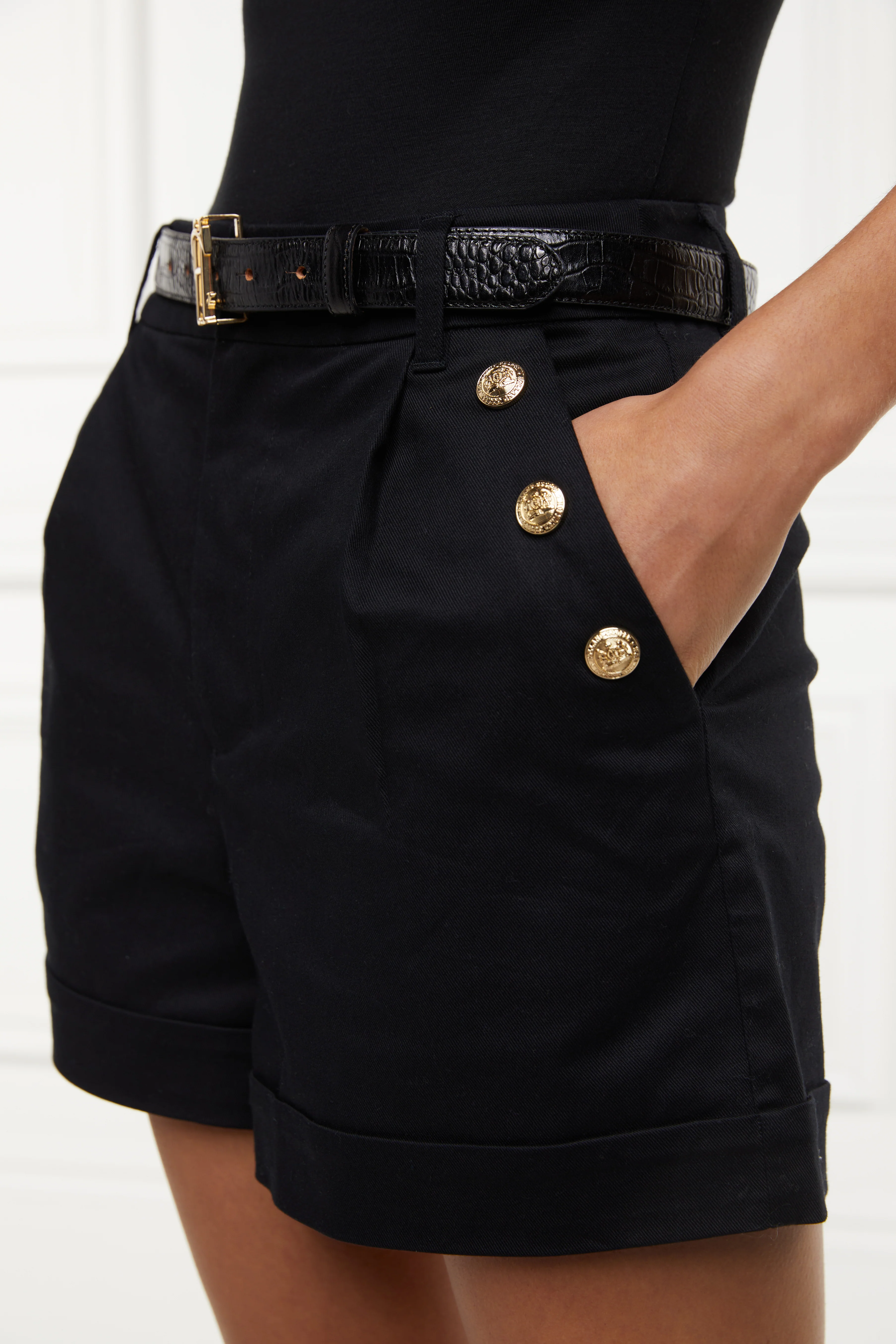 Amoria Tailored Short (Black) - Image 2