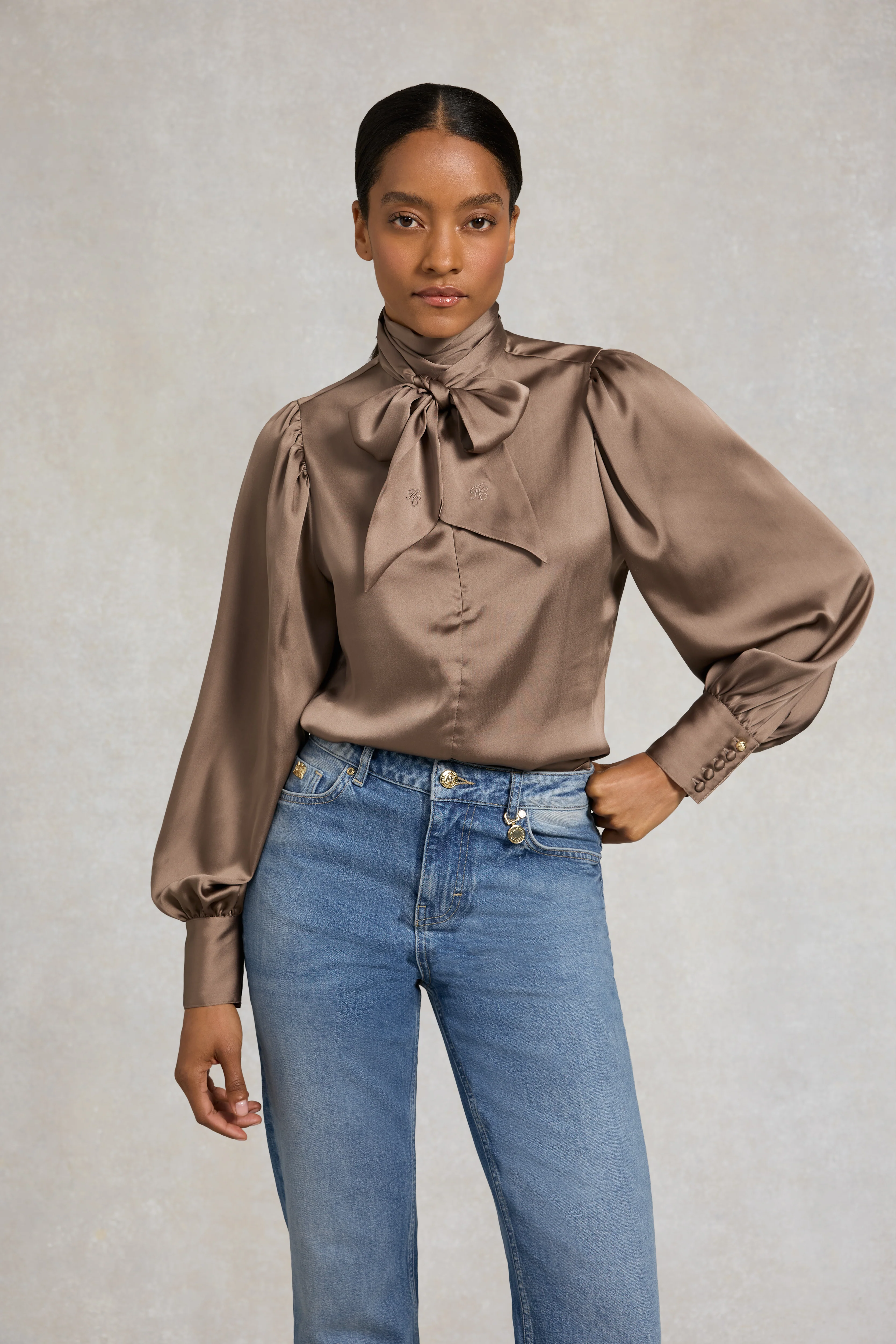Ariella Blouse (Truffle) - Image 3