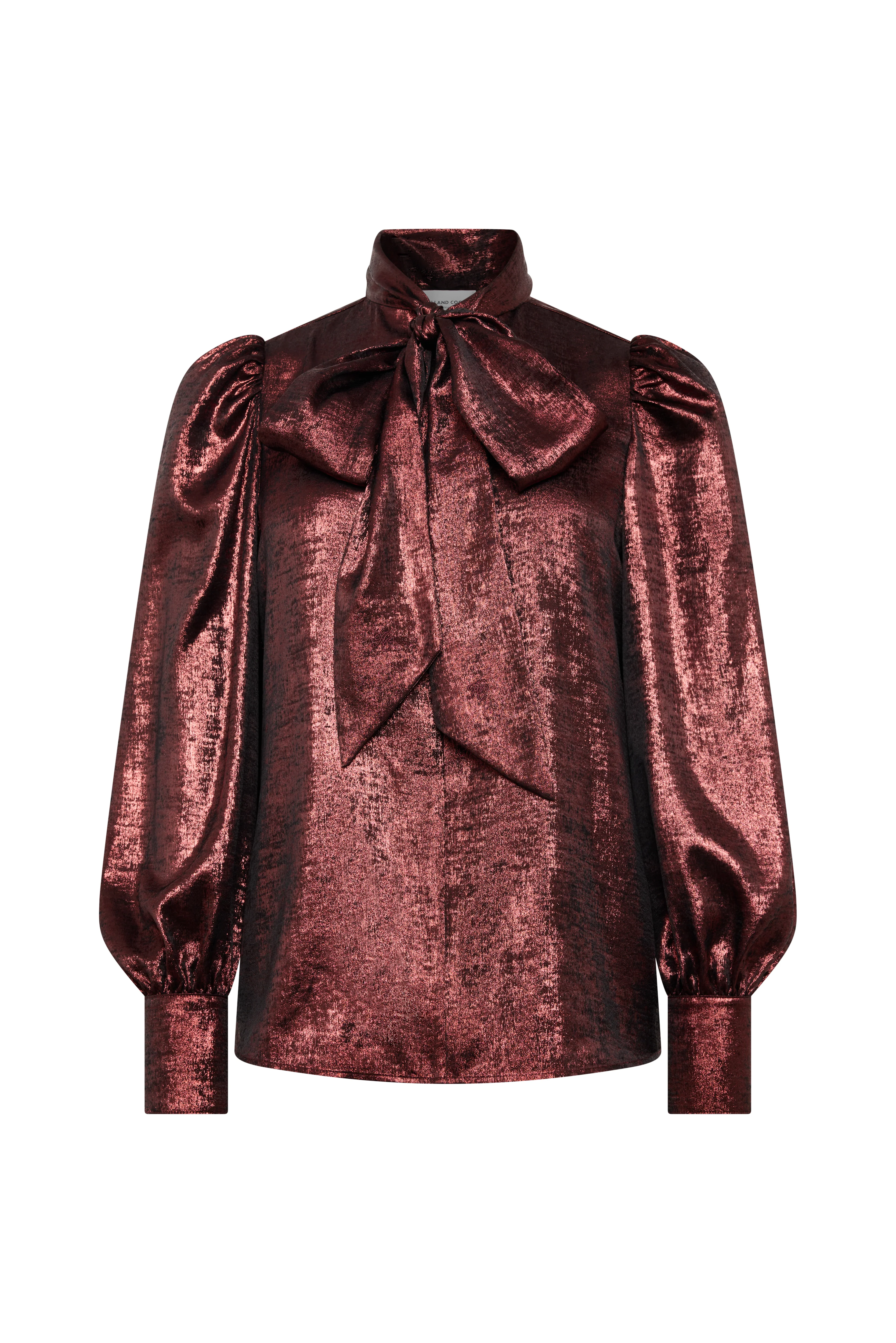 Ariella Sparkle Blouse (Red Sparkle) - Image 6