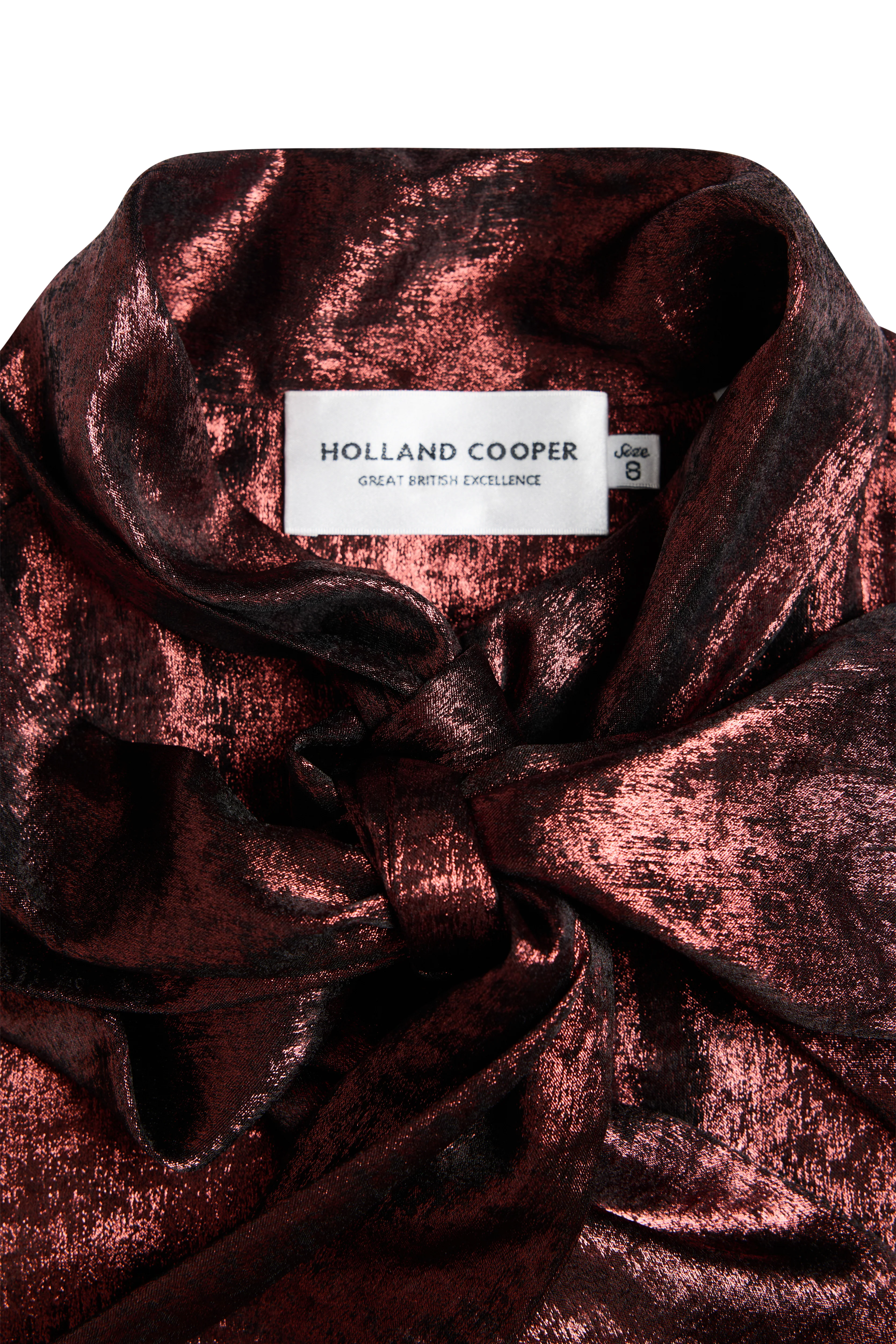 Ariella Sparkle Blouse (Red Sparkle) - Image 7