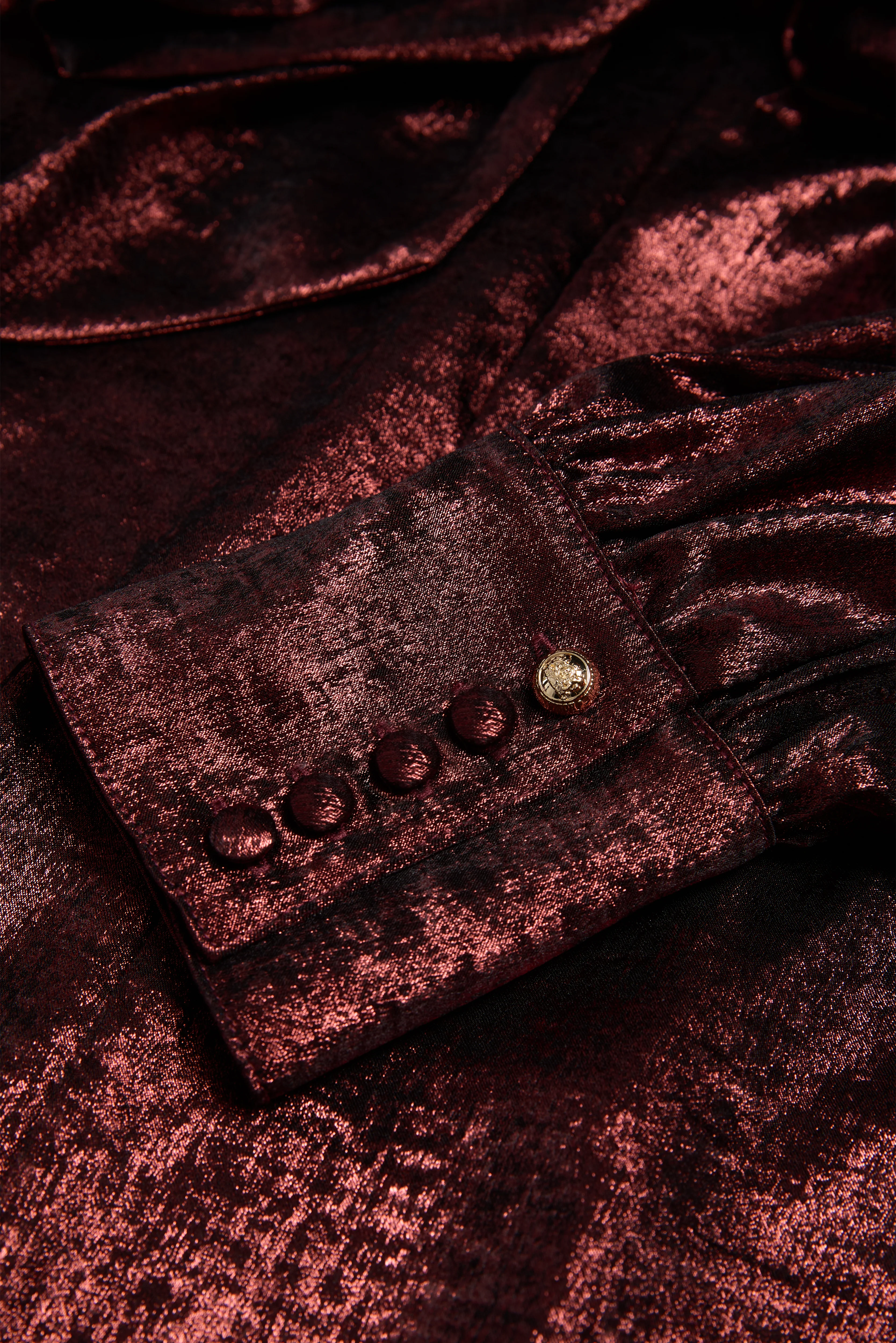 Ariella Sparkle Blouse (Red Sparkle) - Image 8