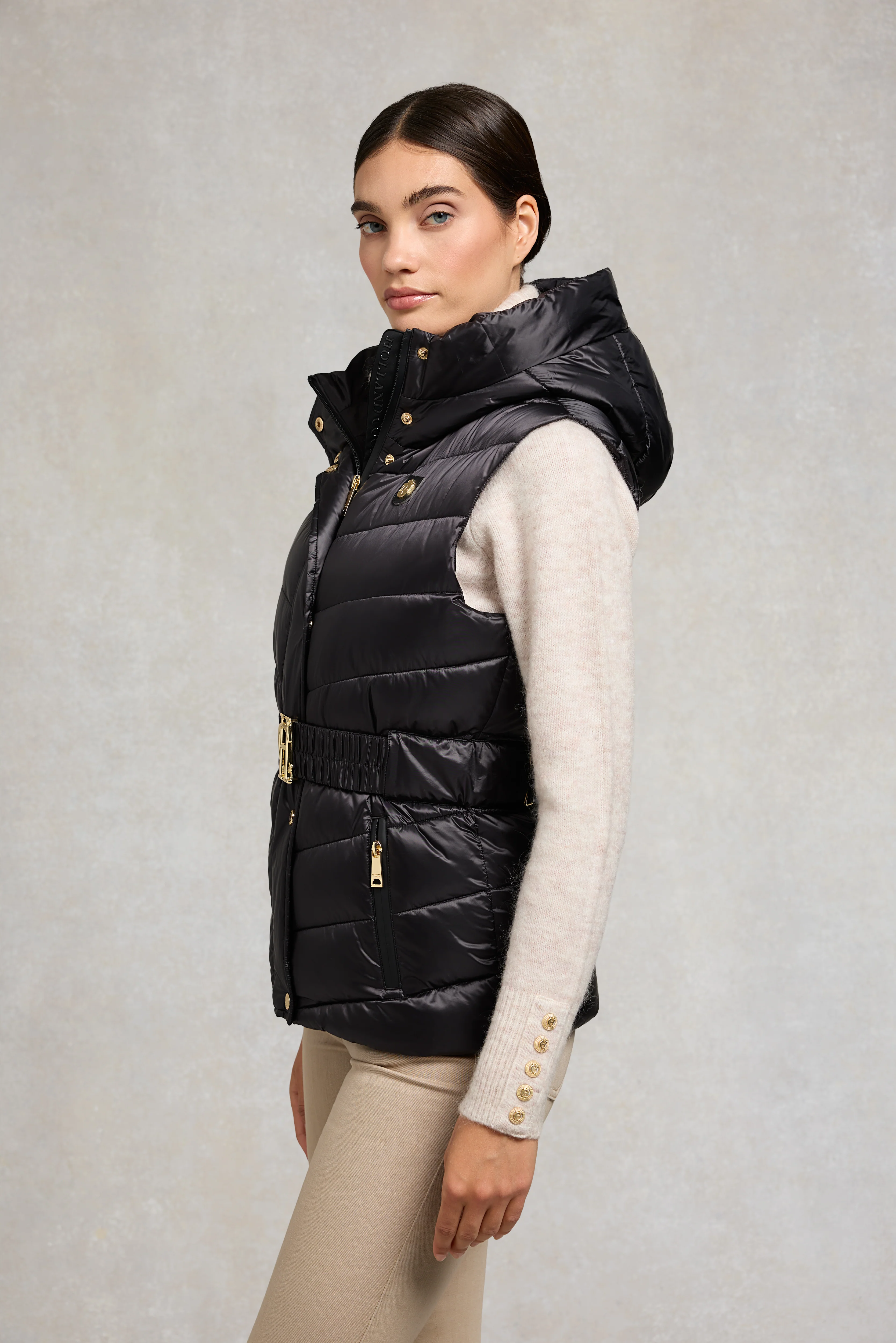 Arosa Gilet (Deep Black) - Image 2