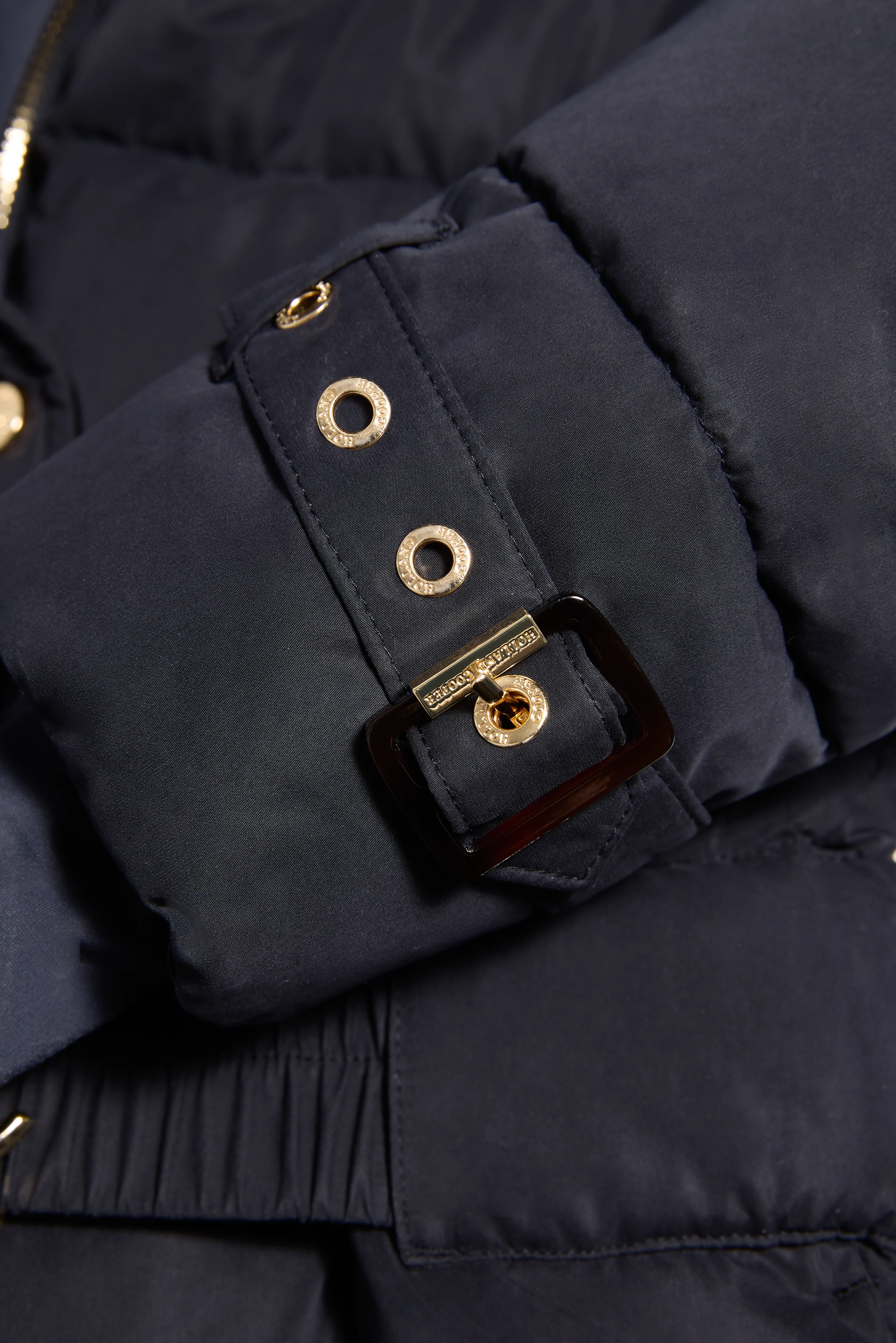Arosa Luxe Longline Coat (Ink Navy) - Image 11