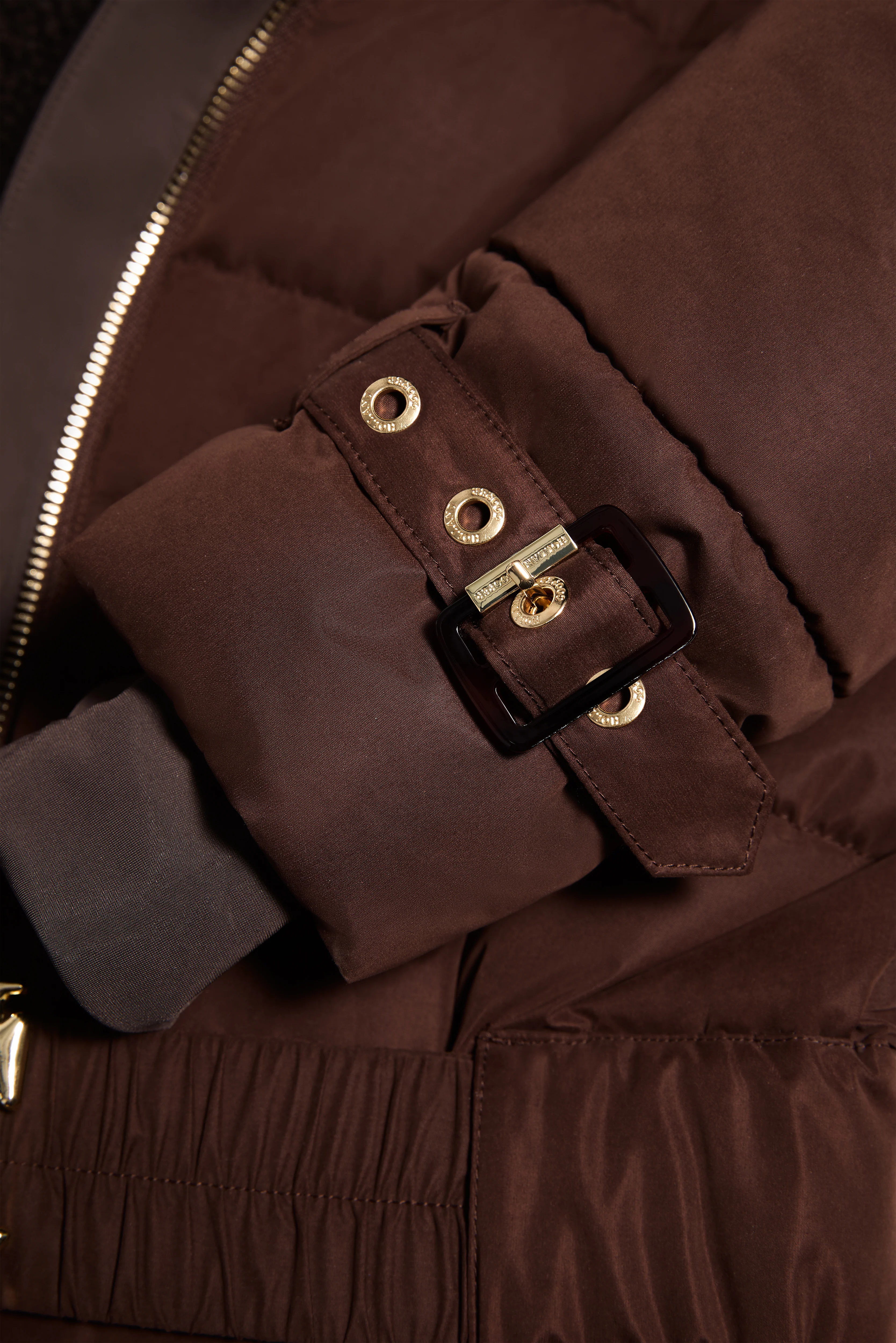 Arosa Luxe Longline Coat (Walnut) - Image 8