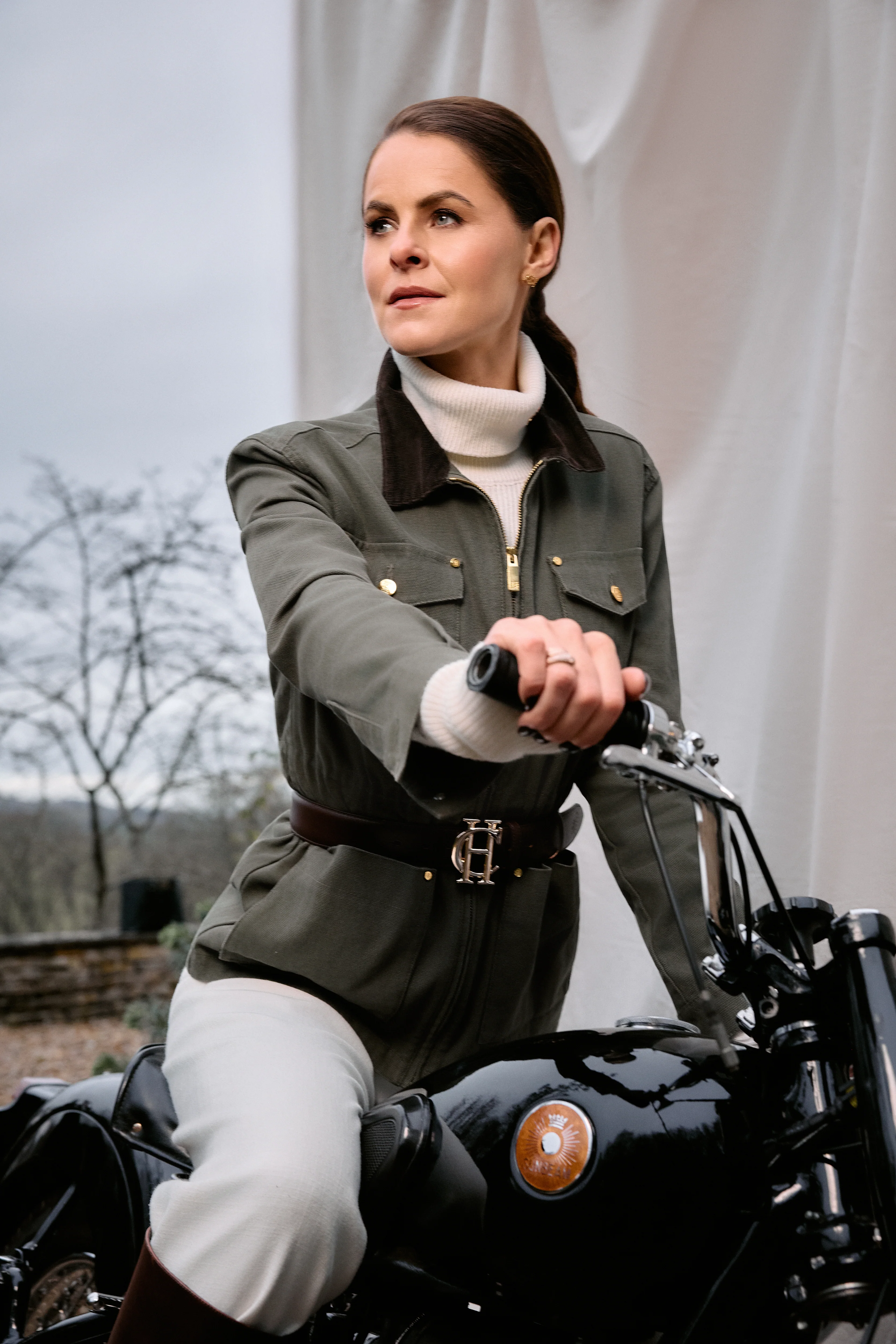 Artillery Barn Jacket (Hunter Green) - Image 2