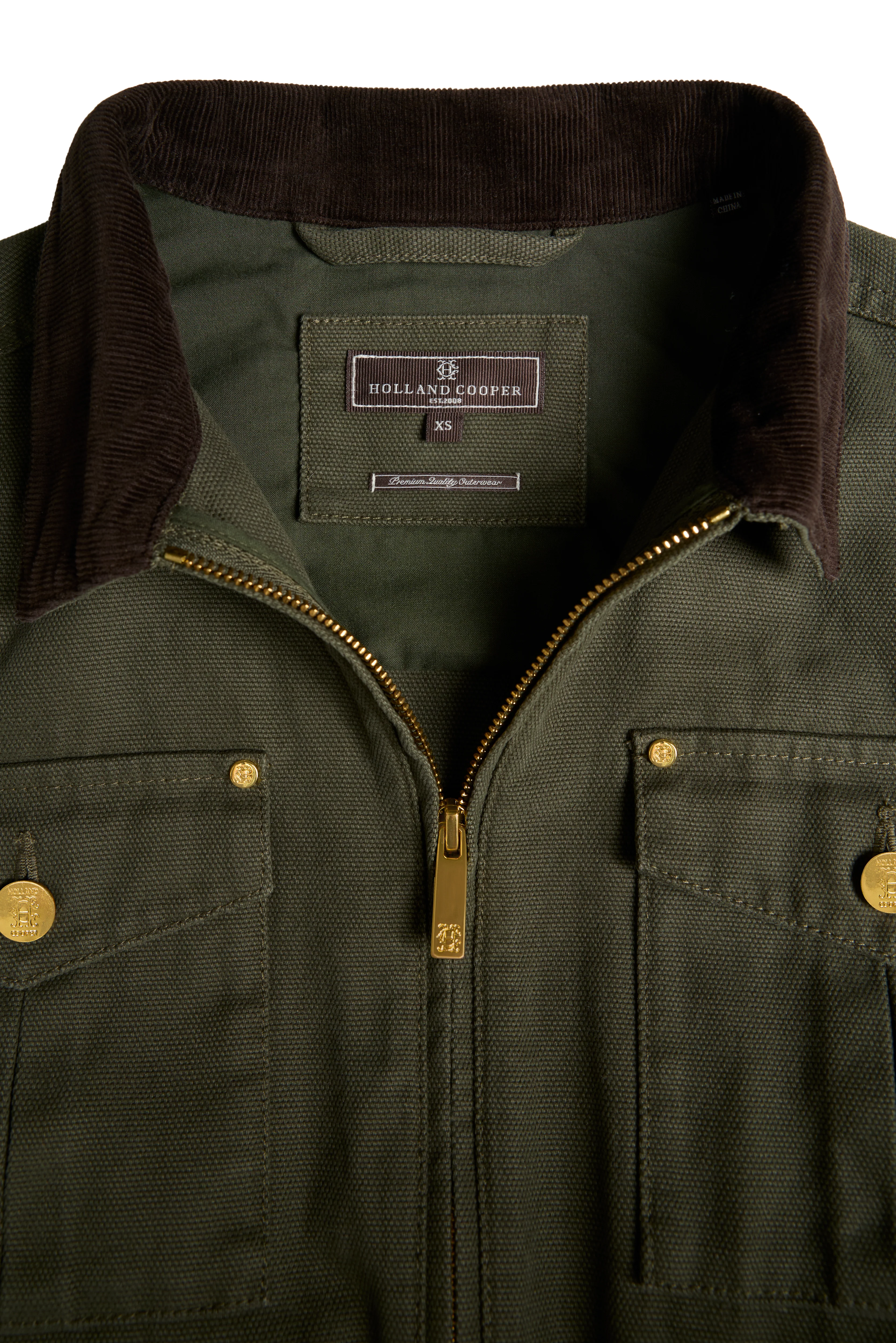 Artillery Barn Jacket (Hunter Green) - Image 8