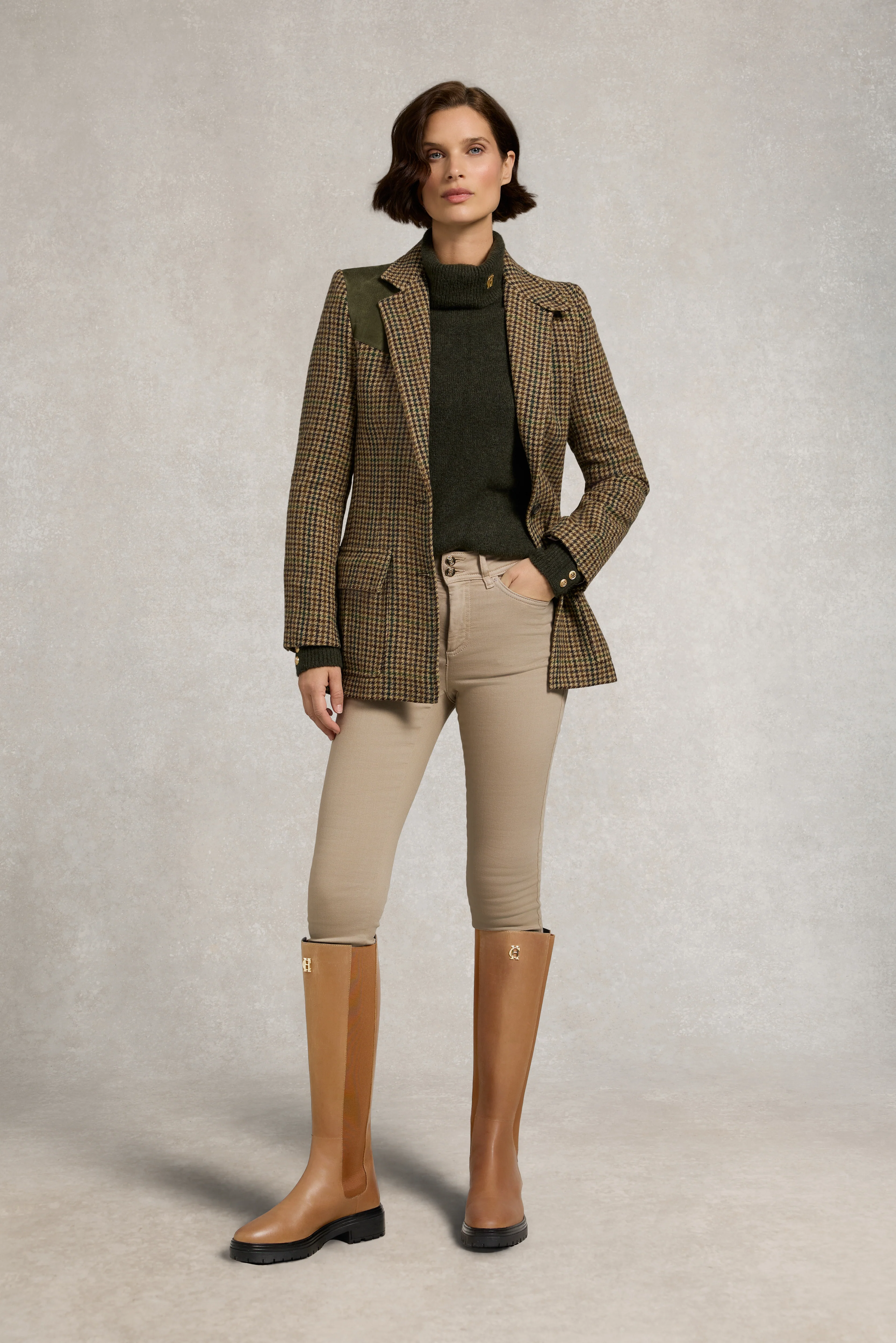 Astoria Knee Boot (Vintage Tan Leather) - Image 3