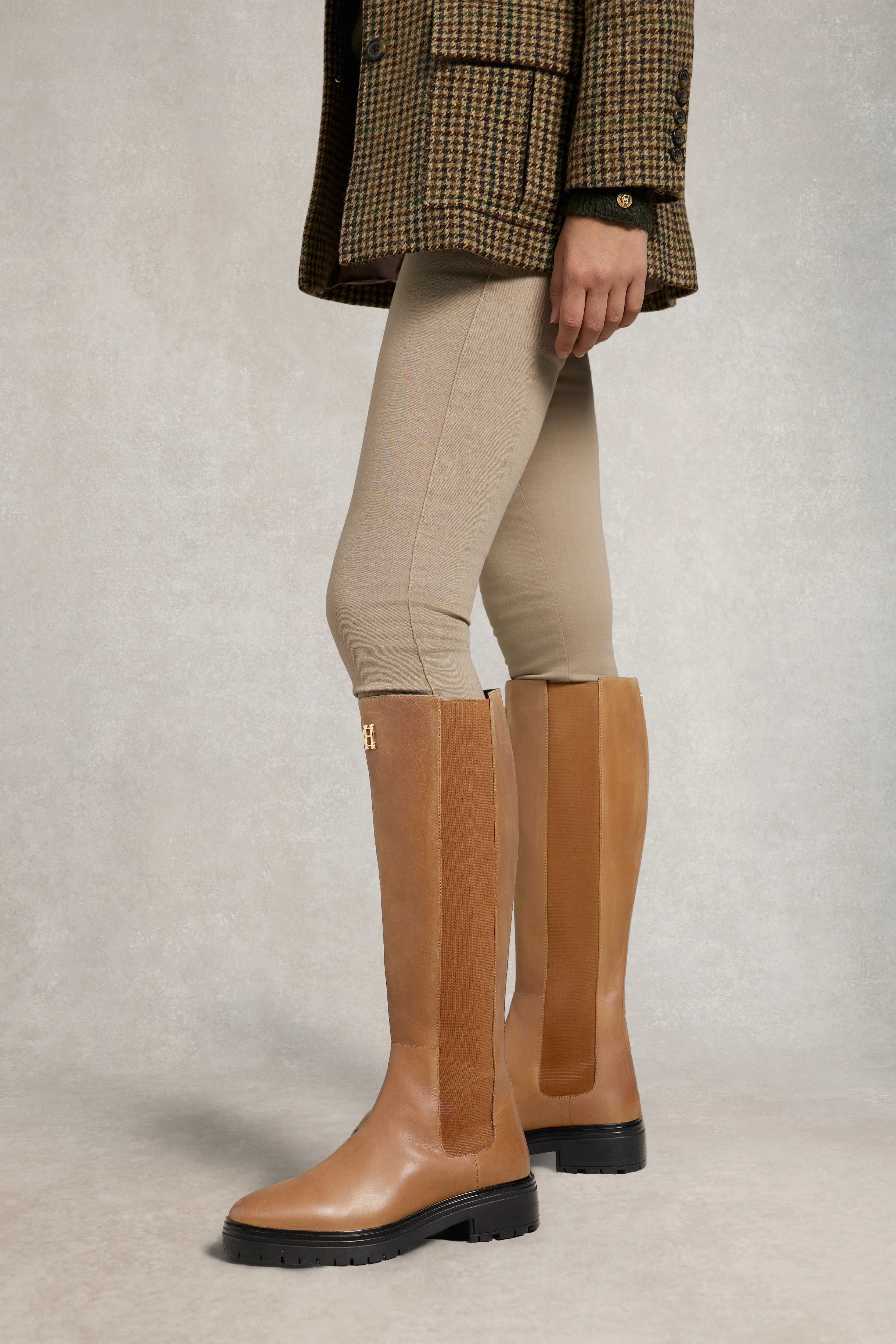 Astoria Knee Boot (Vintage Tan Leather) - Image 5