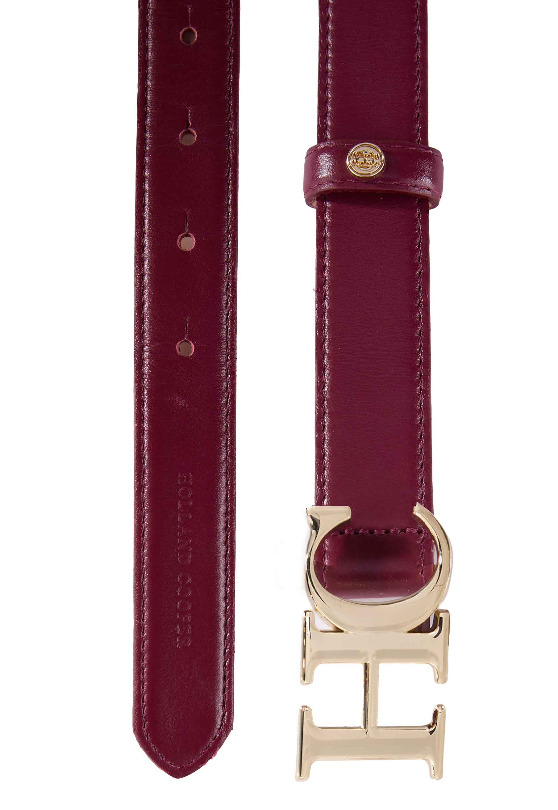 Atelier Slim Belt (Oxblood) - Image 4