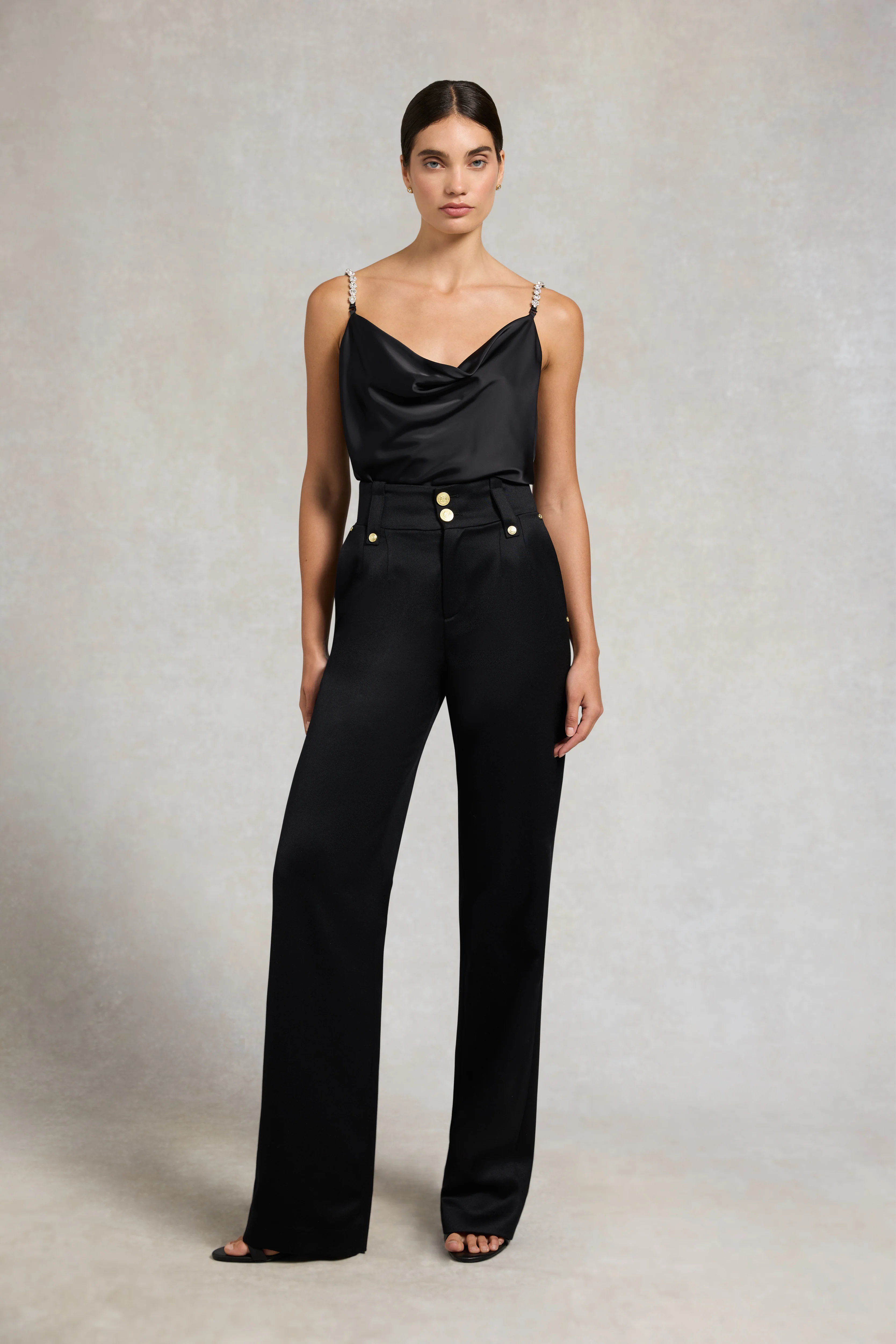 Aurora Vest (Black Satin) - Image 2