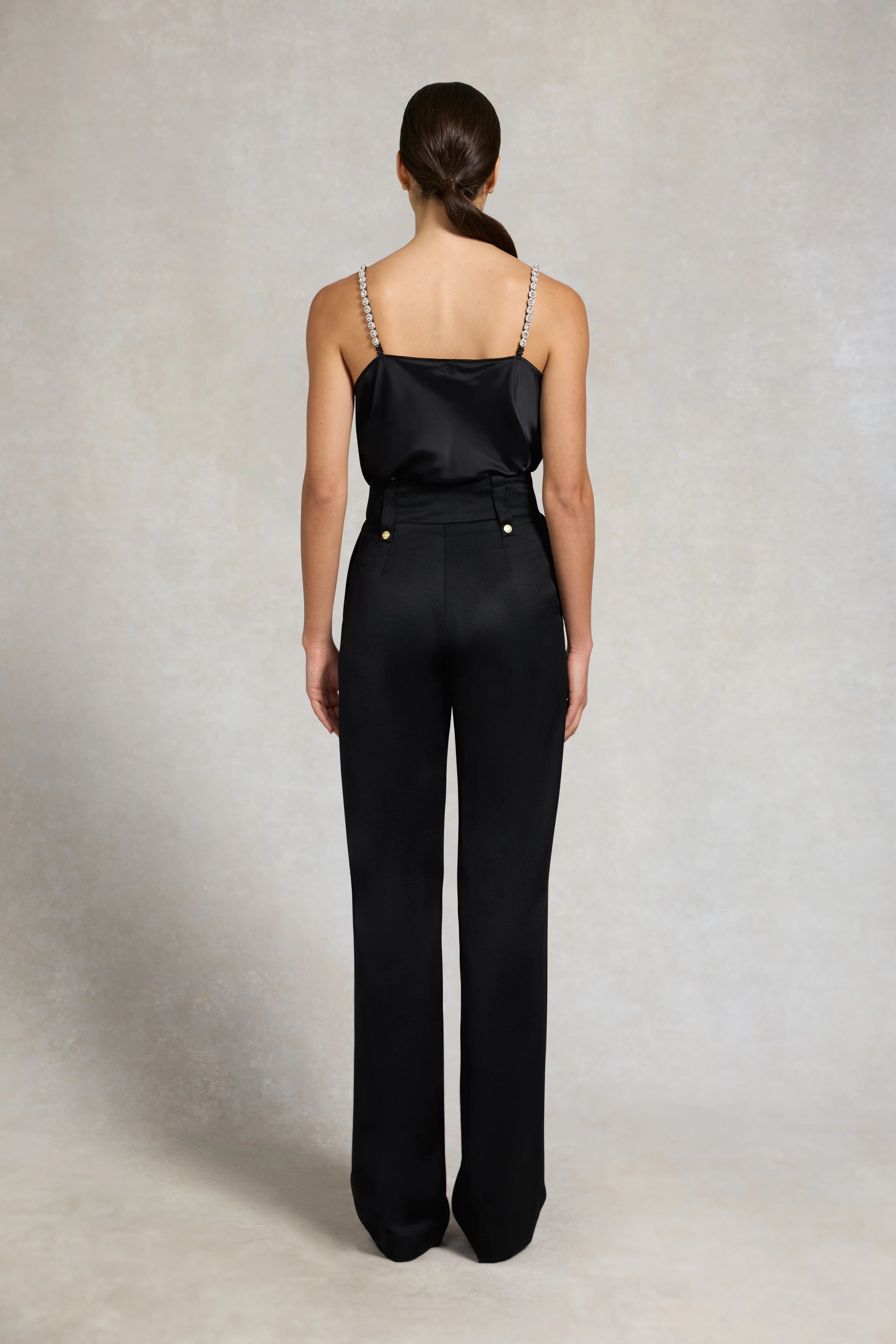 Aurora Vest (Black Satin) - Image 6