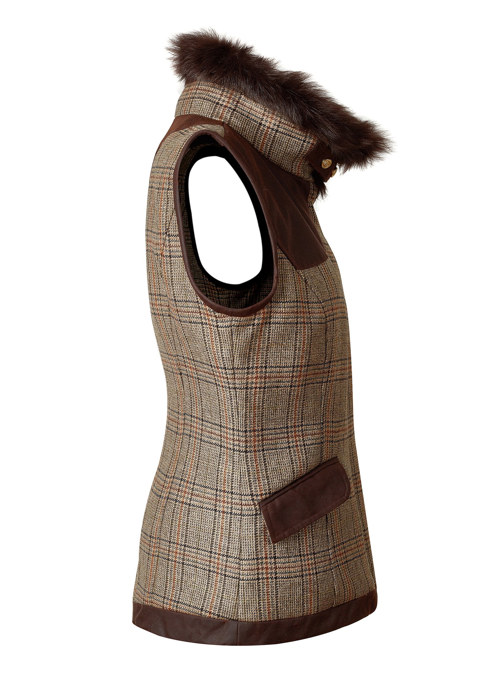 Aviator Gilet (Bourbon Tweed) - Image 7