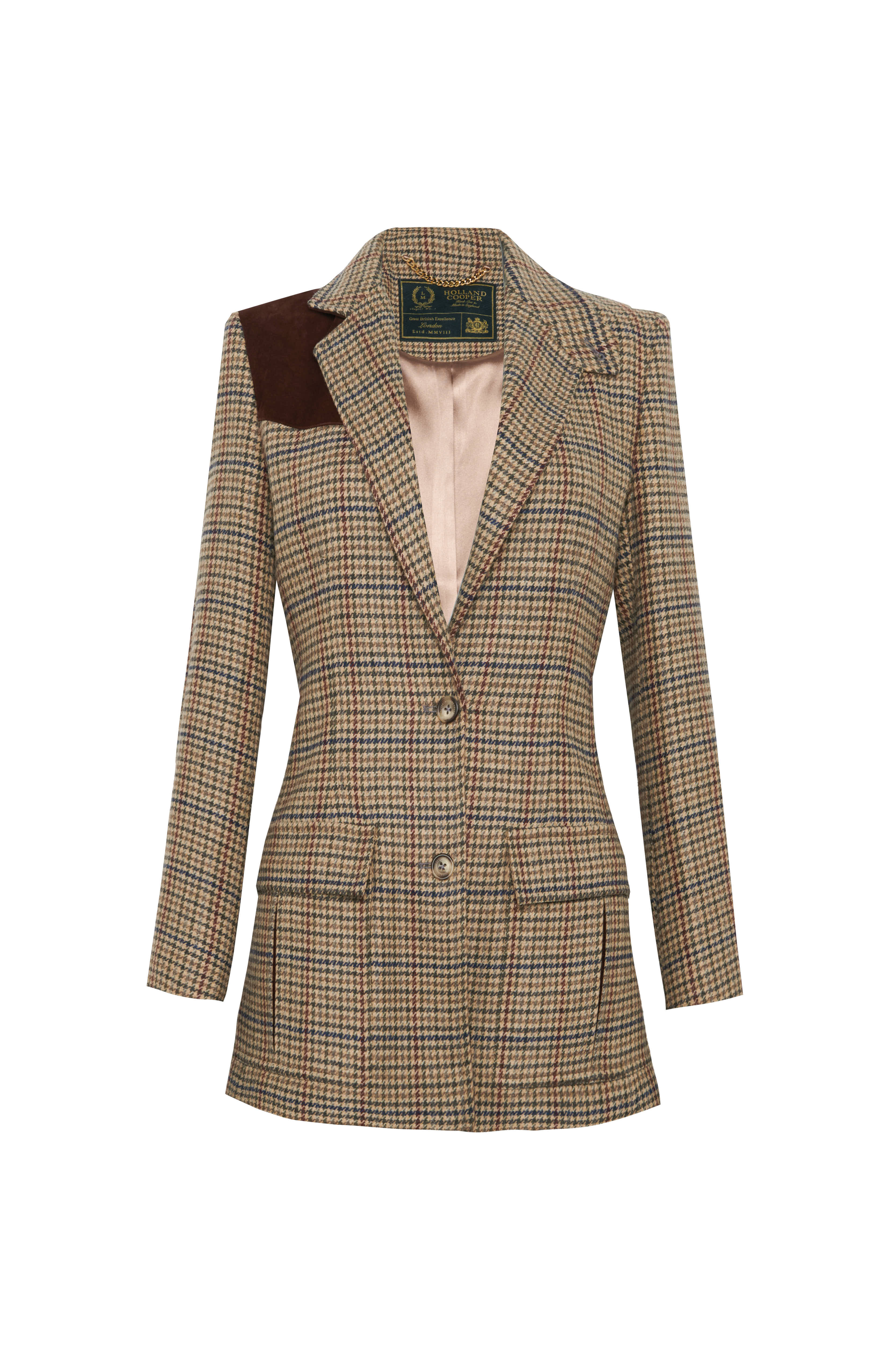 Aynhoe Single Breasted Blazer (Millen Gordon Tweed) - Image 4