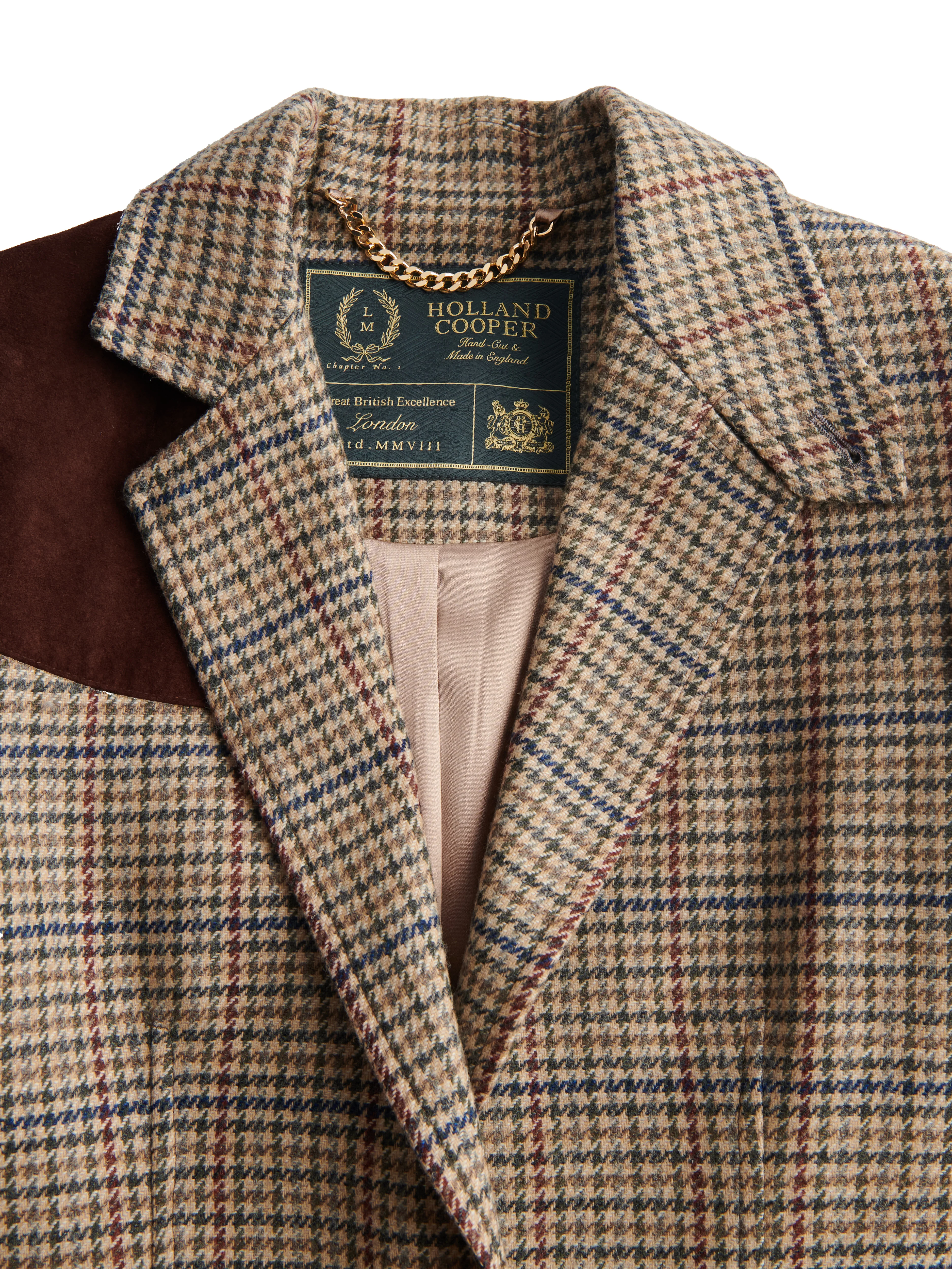 Aynhoe Single Breasted Blazer (Millen Gordon Tweed) - Image 7