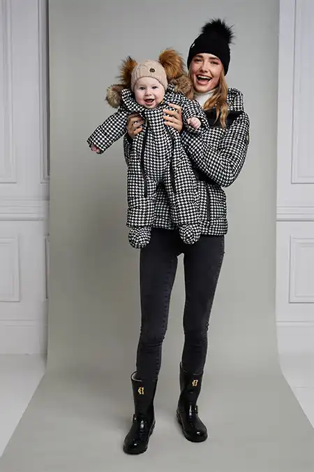Baby Snowsuit (Houndstooth) - Image 5