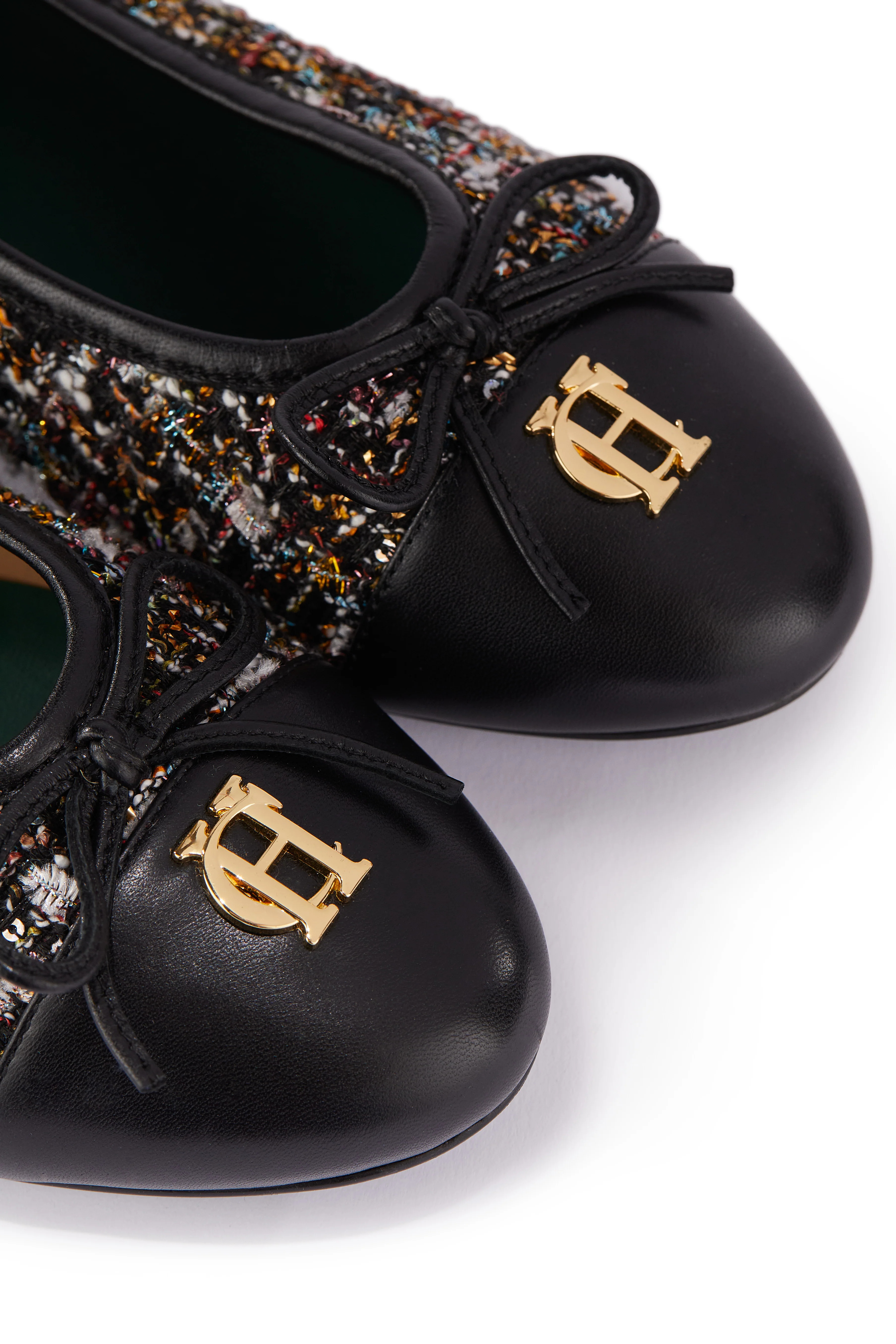 Ballet Shoe (Black Sparkle Boucle) - Image 3