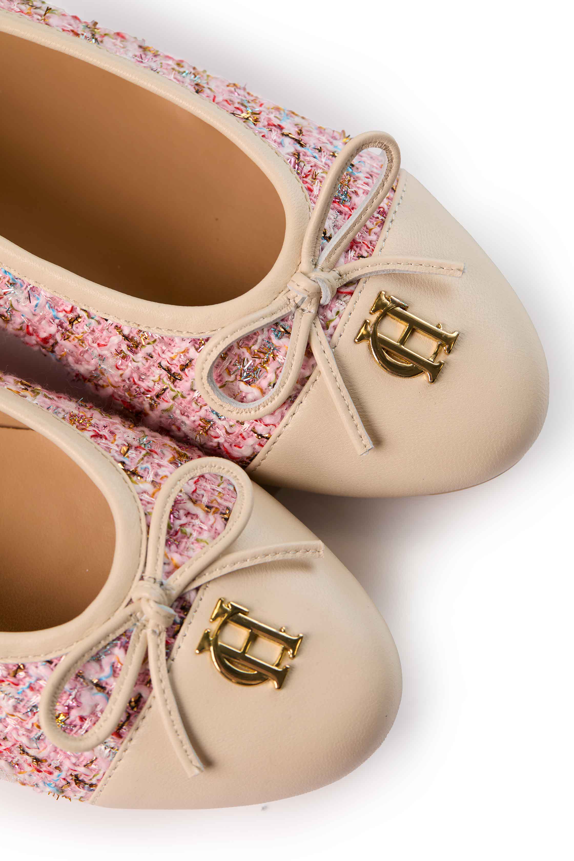 Ballet Shoe (Pink Sparkle Boucle) - Image 4
