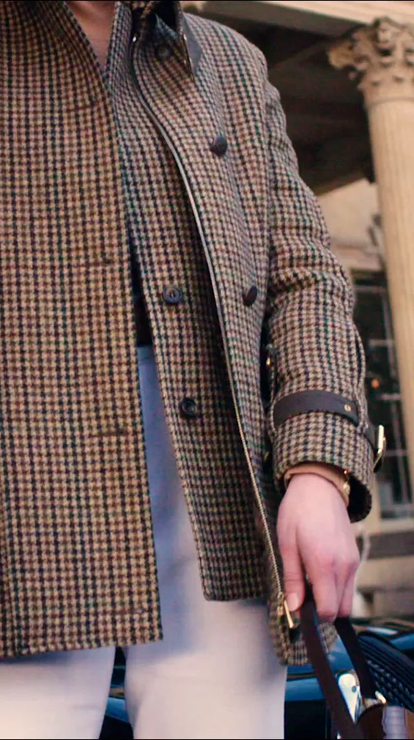 Balmoral Field Coat (Hailes Green Tweed) - Image 5