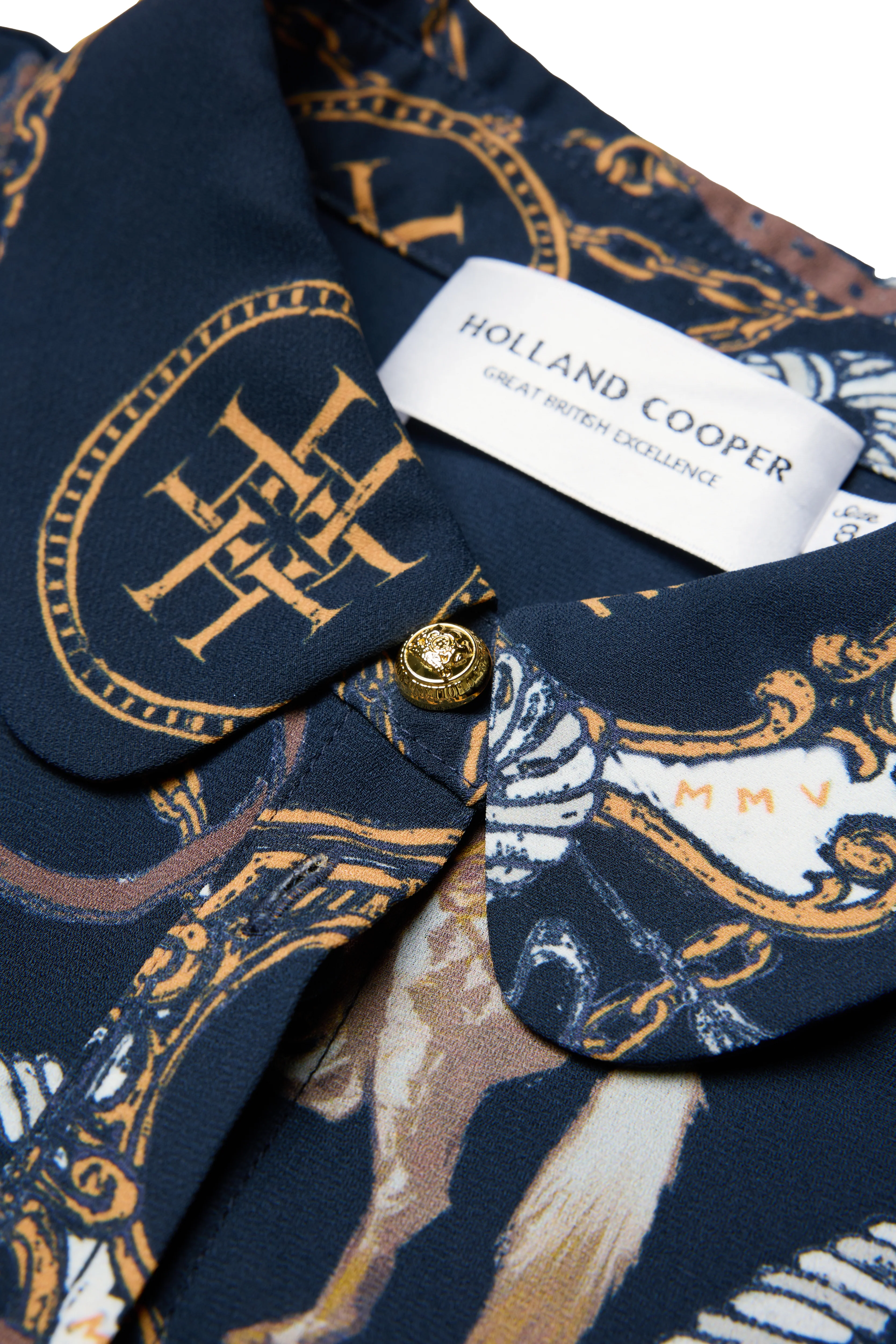 Beau Shirt (Navy Horse Print) - Image 7