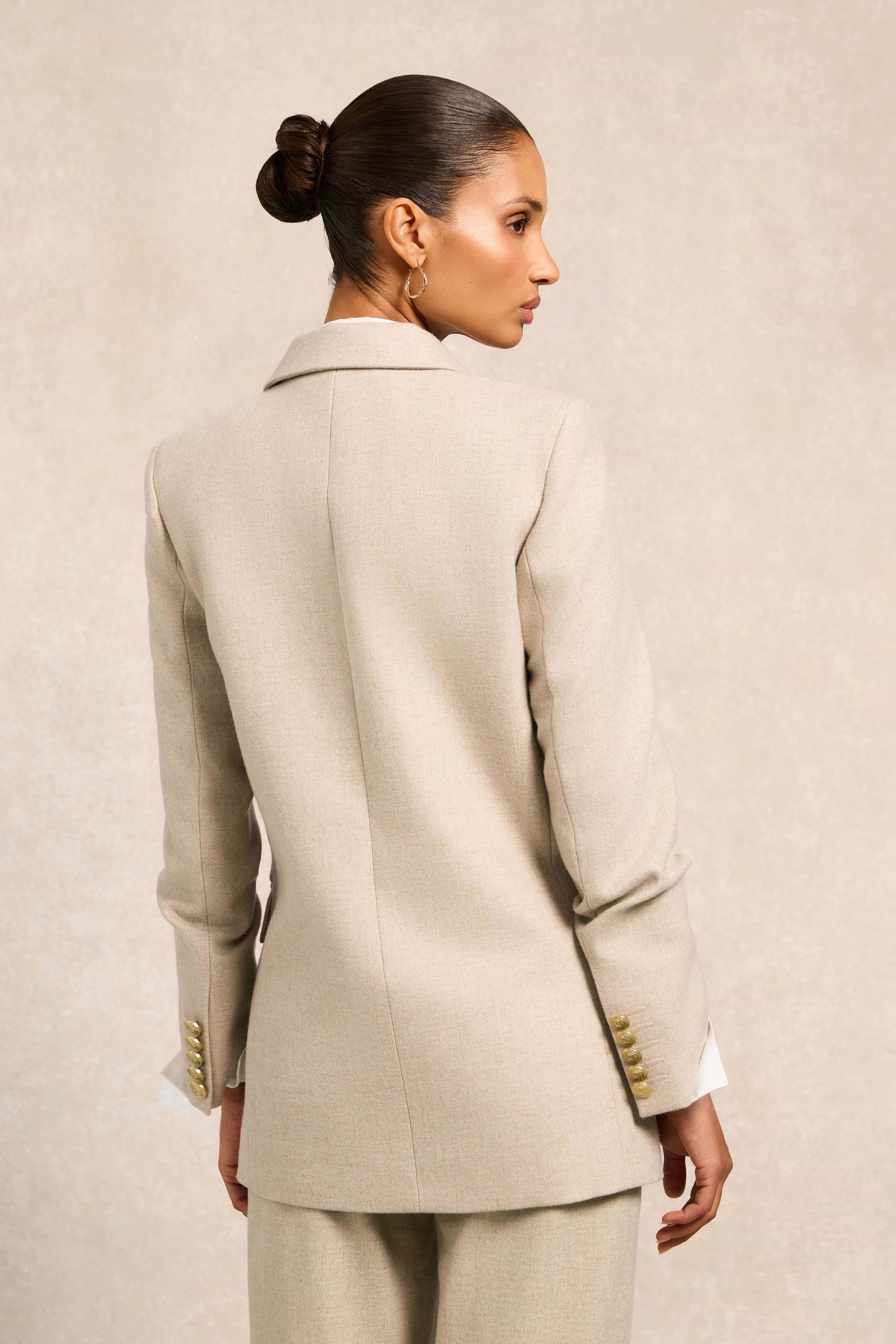 Belgravia Blazer (Oatmeal) - Image 6