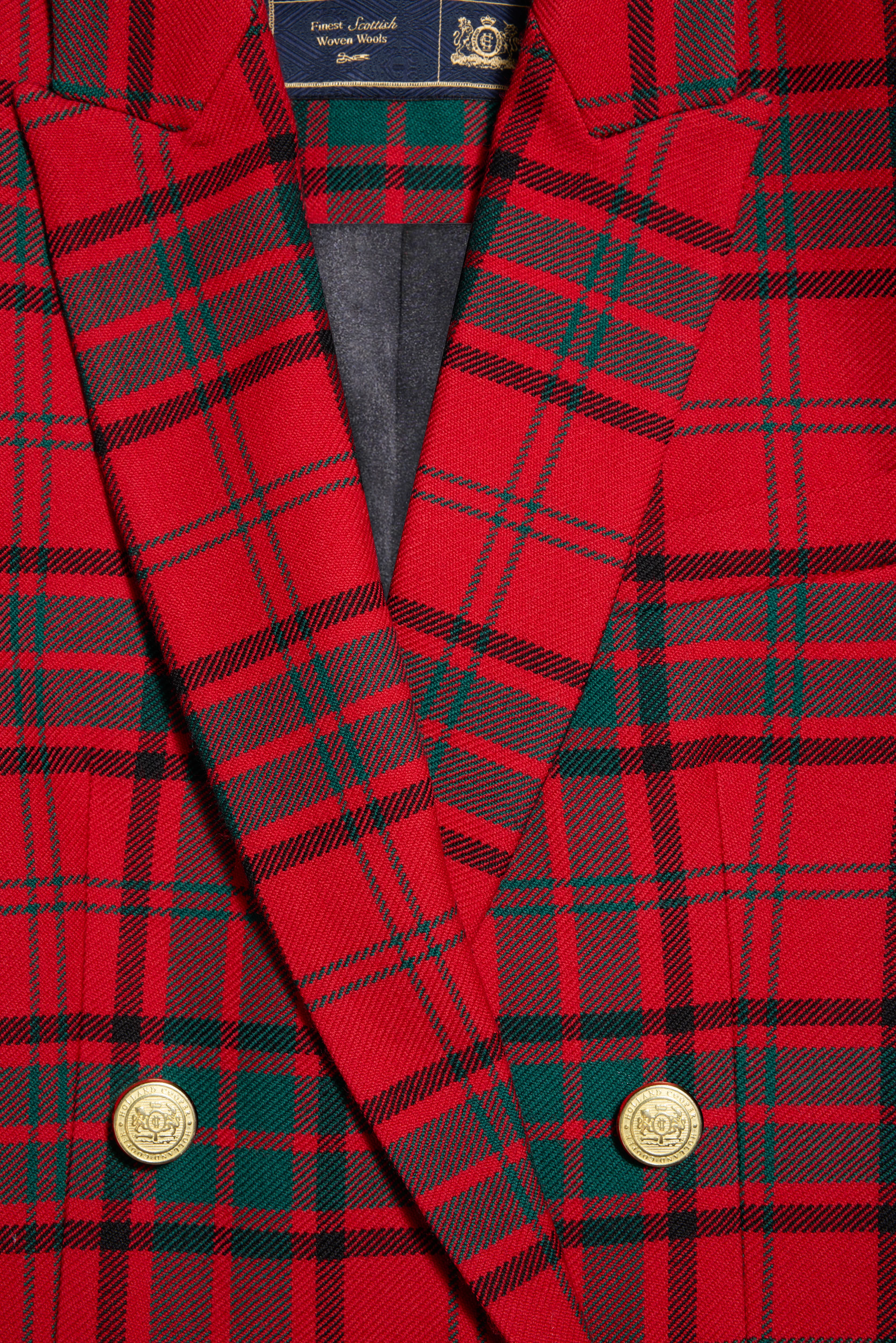 Belgravia Blazer (Red Tartan) - Image 8