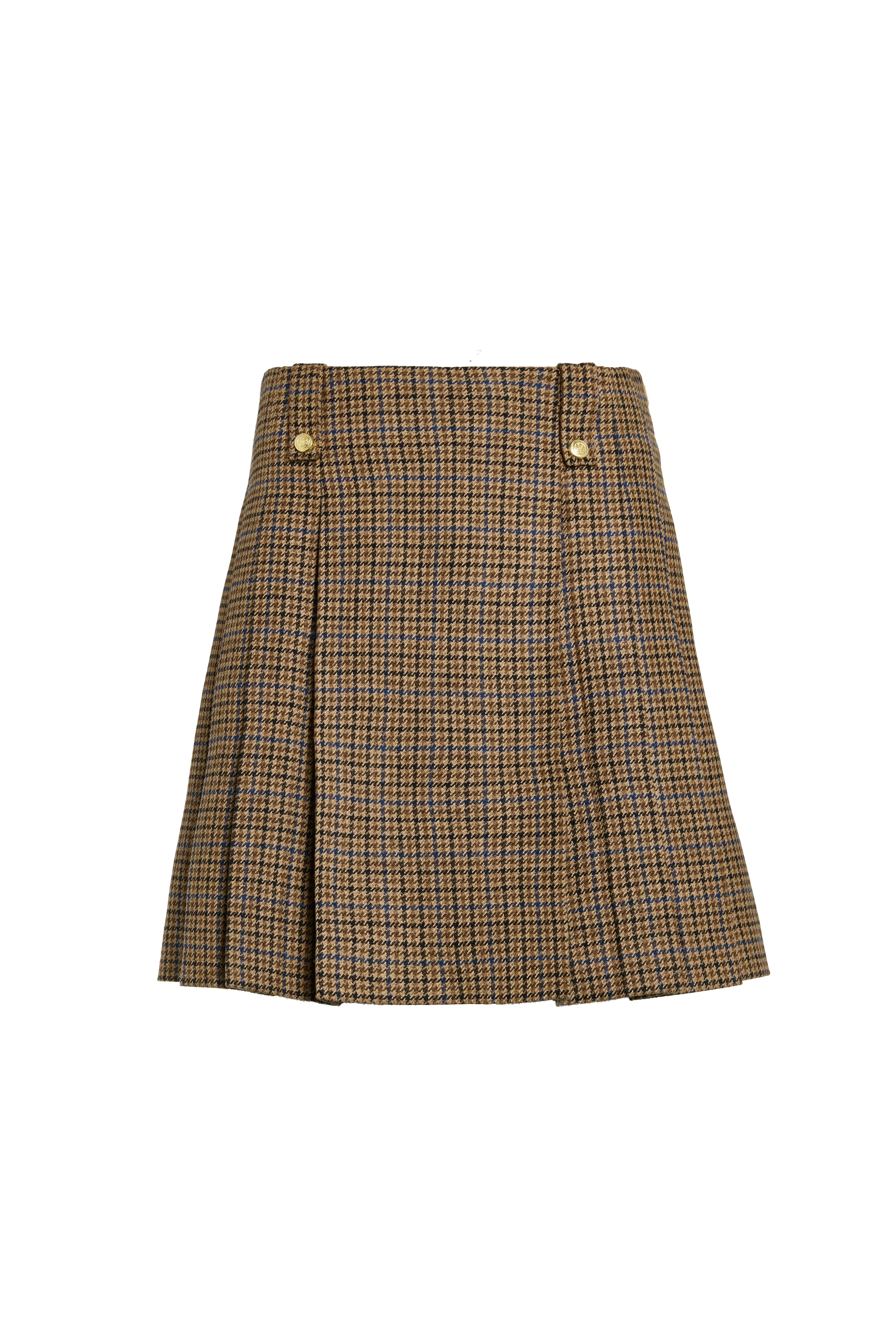 Belgravia Mini Skirt (Abbot Check Tweed) - Image 4