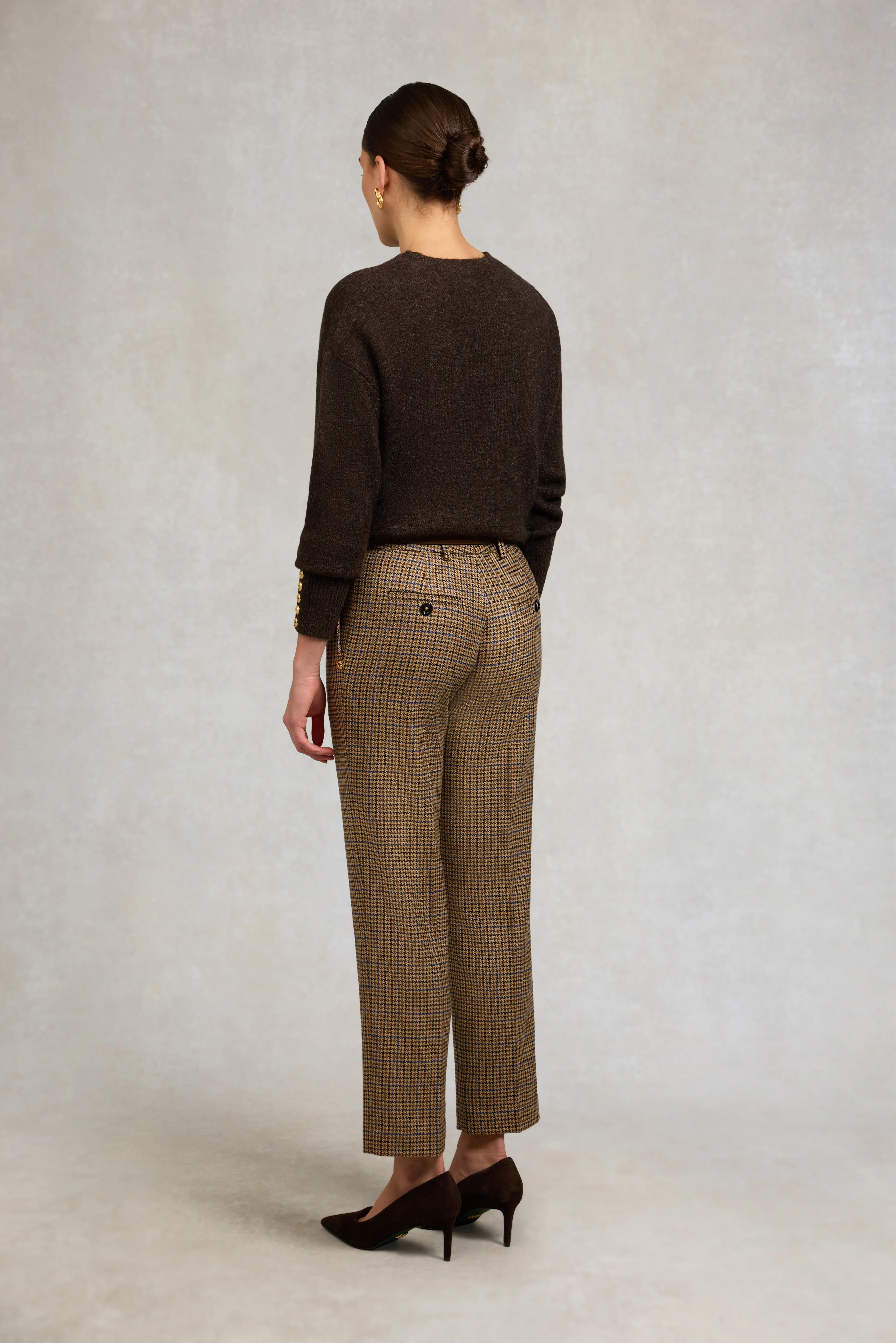 Belgravia Slim Trouser (Abbot Check Tweed) - Image 4