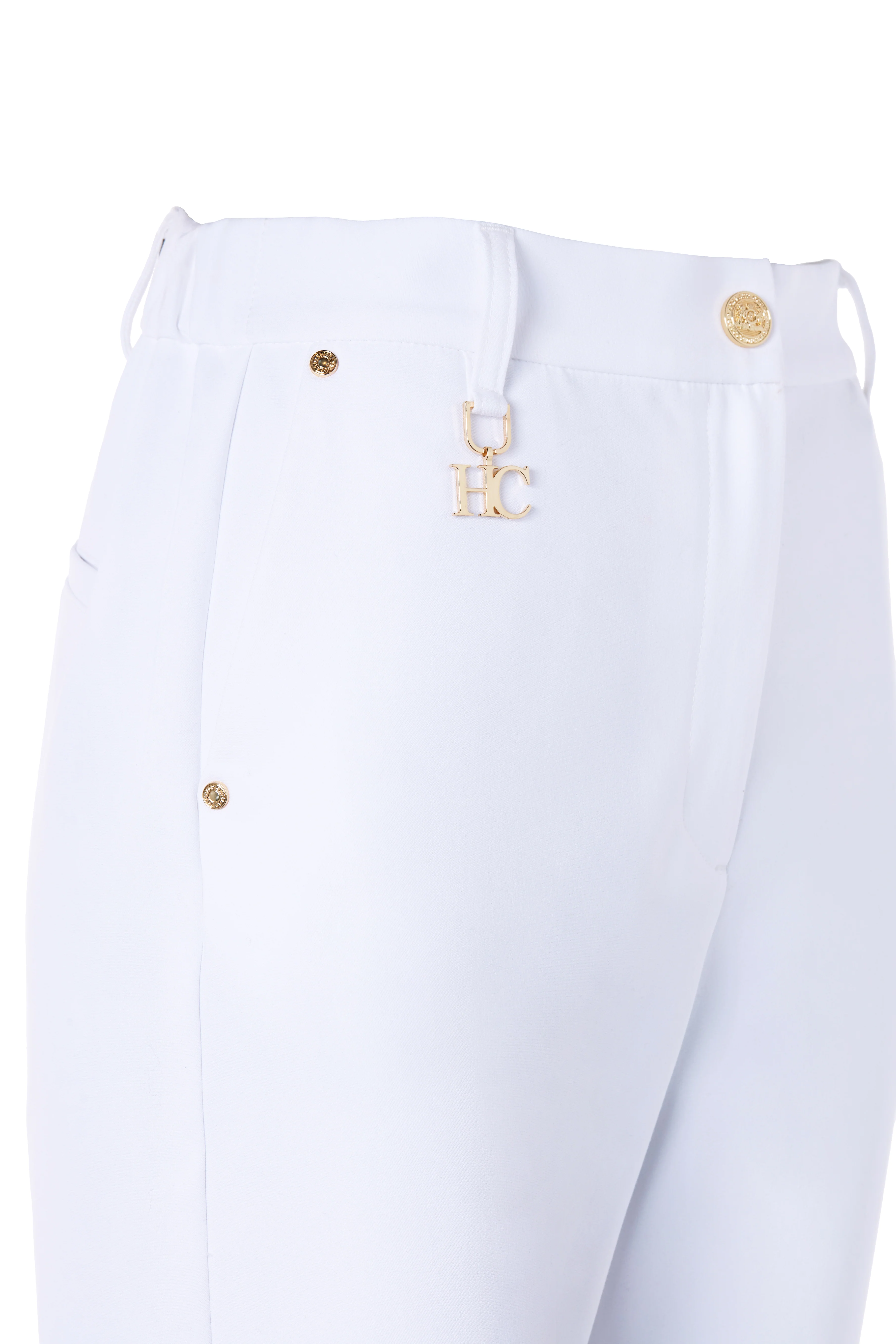 Bexley Cigarette Trouser (White) - Image 10