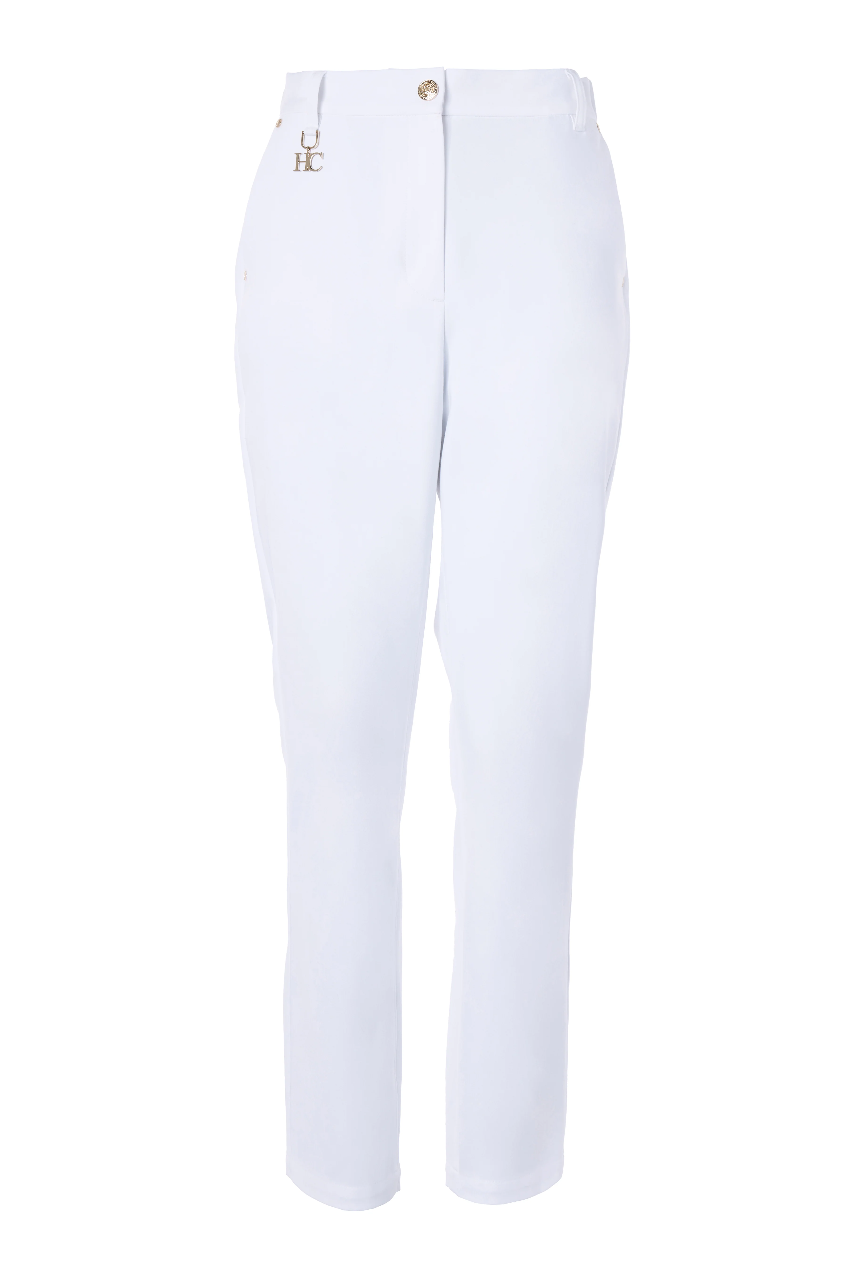 Bexley Cigarette Trouser (White) - Image 4