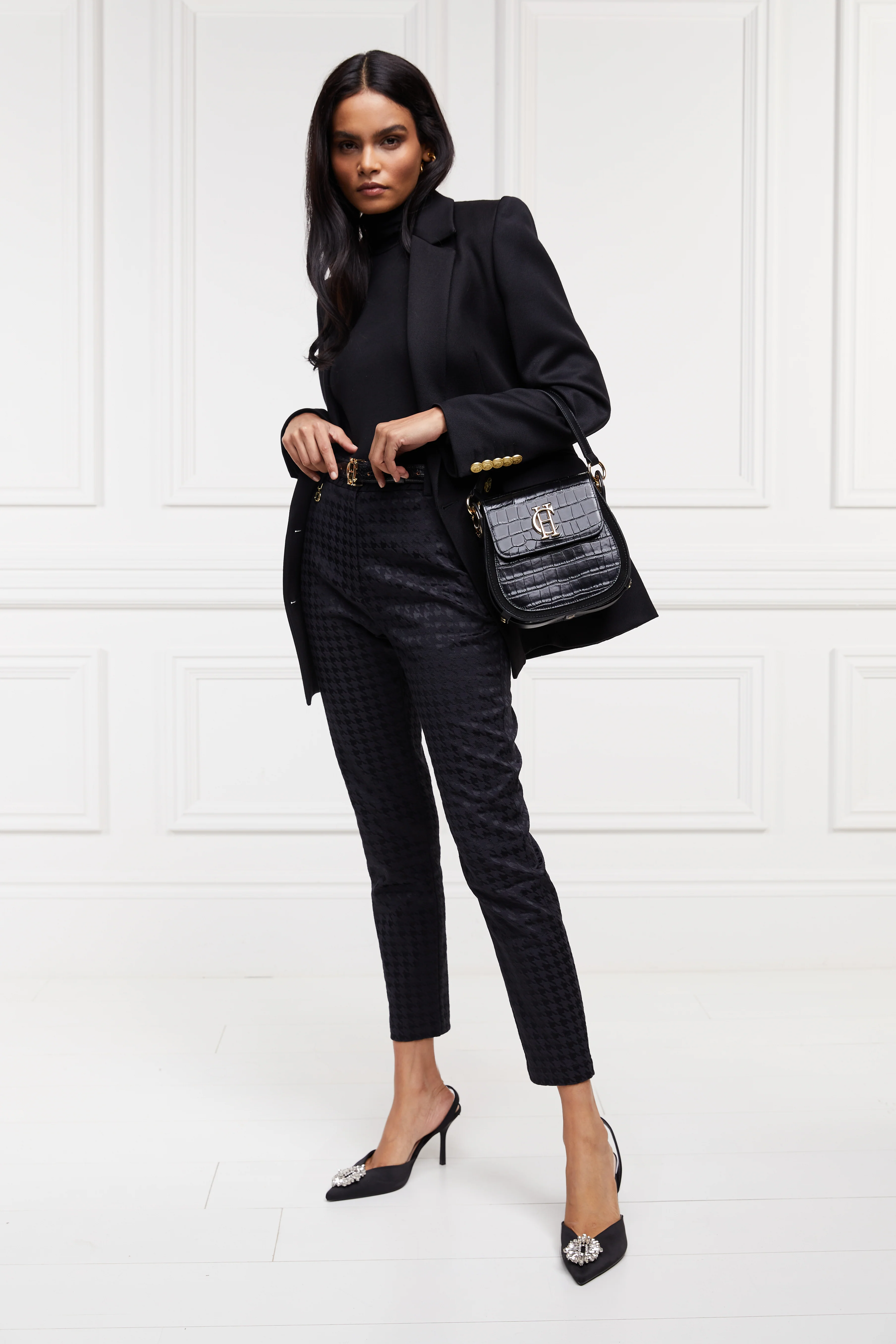 Bexley Tailored Trouser (Houndstooth Jacquard) - Image 12