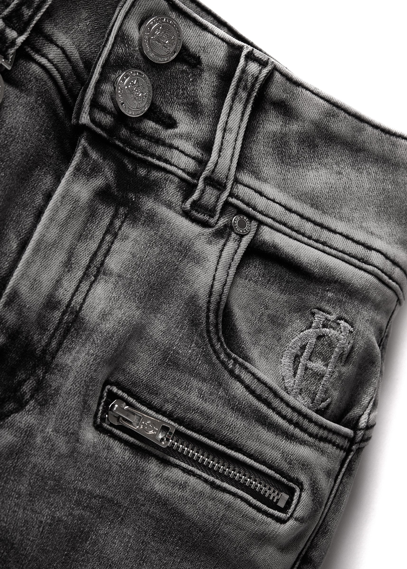 Biker Jean (Ash Grey) - Image 8