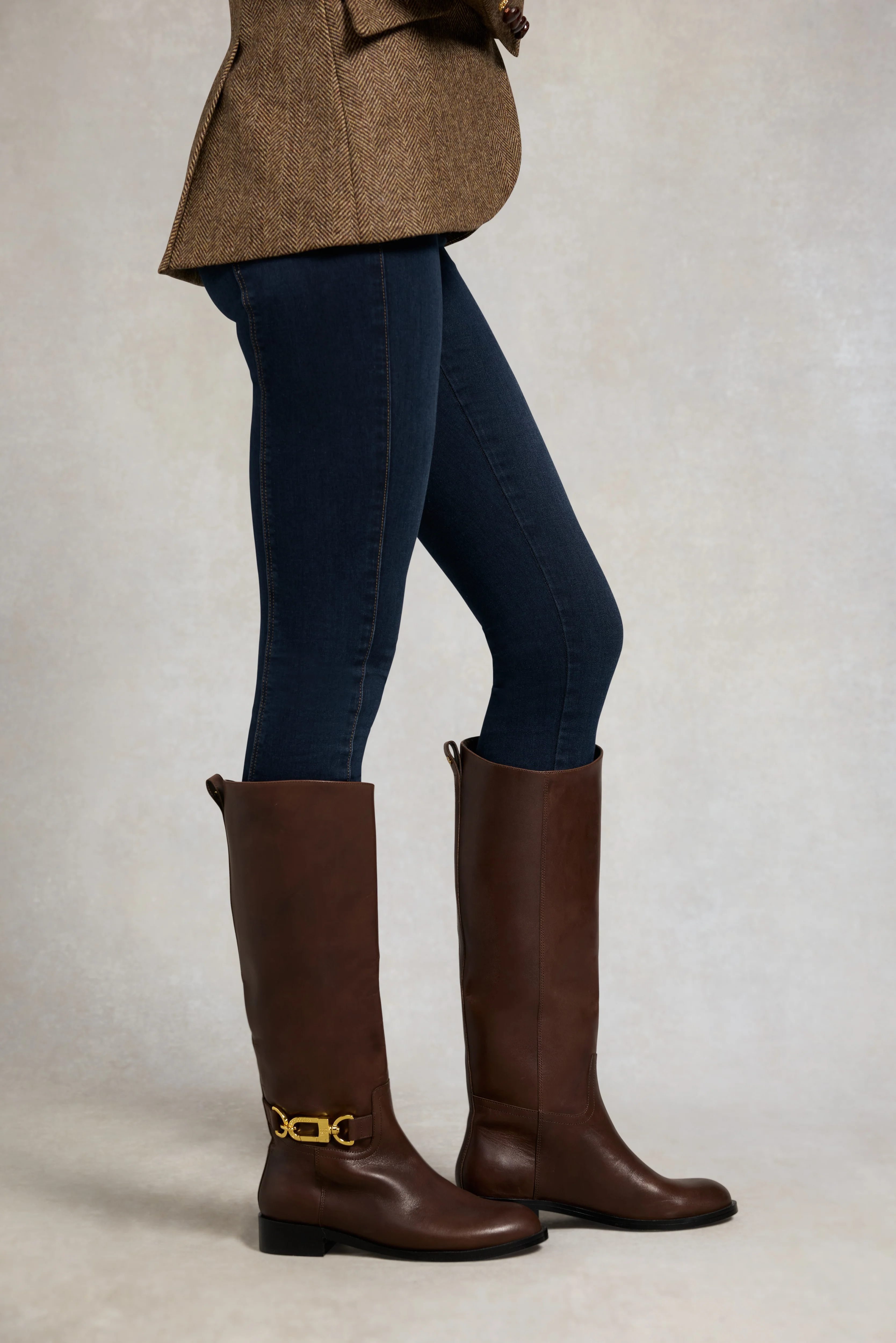 Bridle Boot (Chocolate) - Image 2