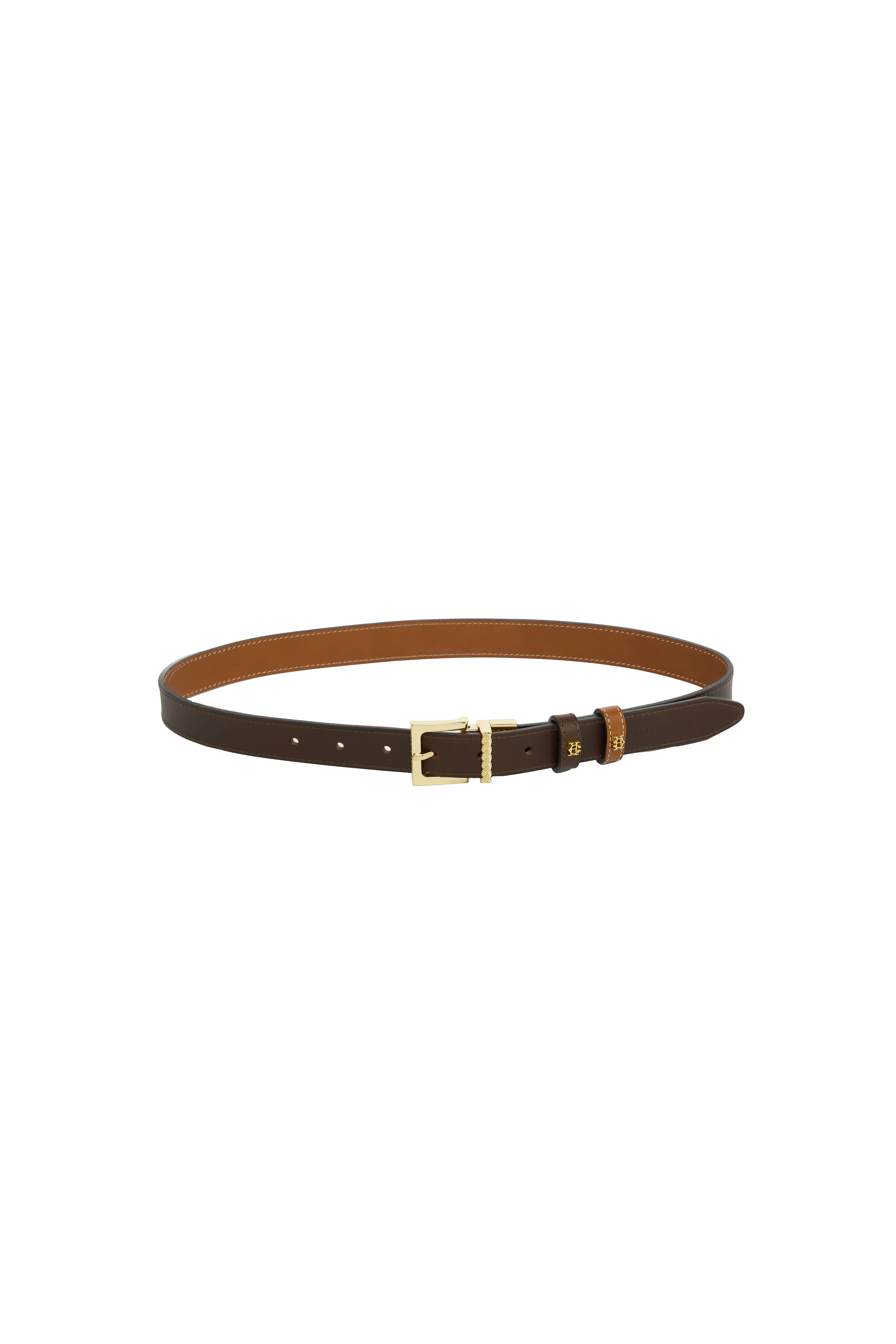 Buckingham Slim Belt (Tan Chocolate) - Image 7