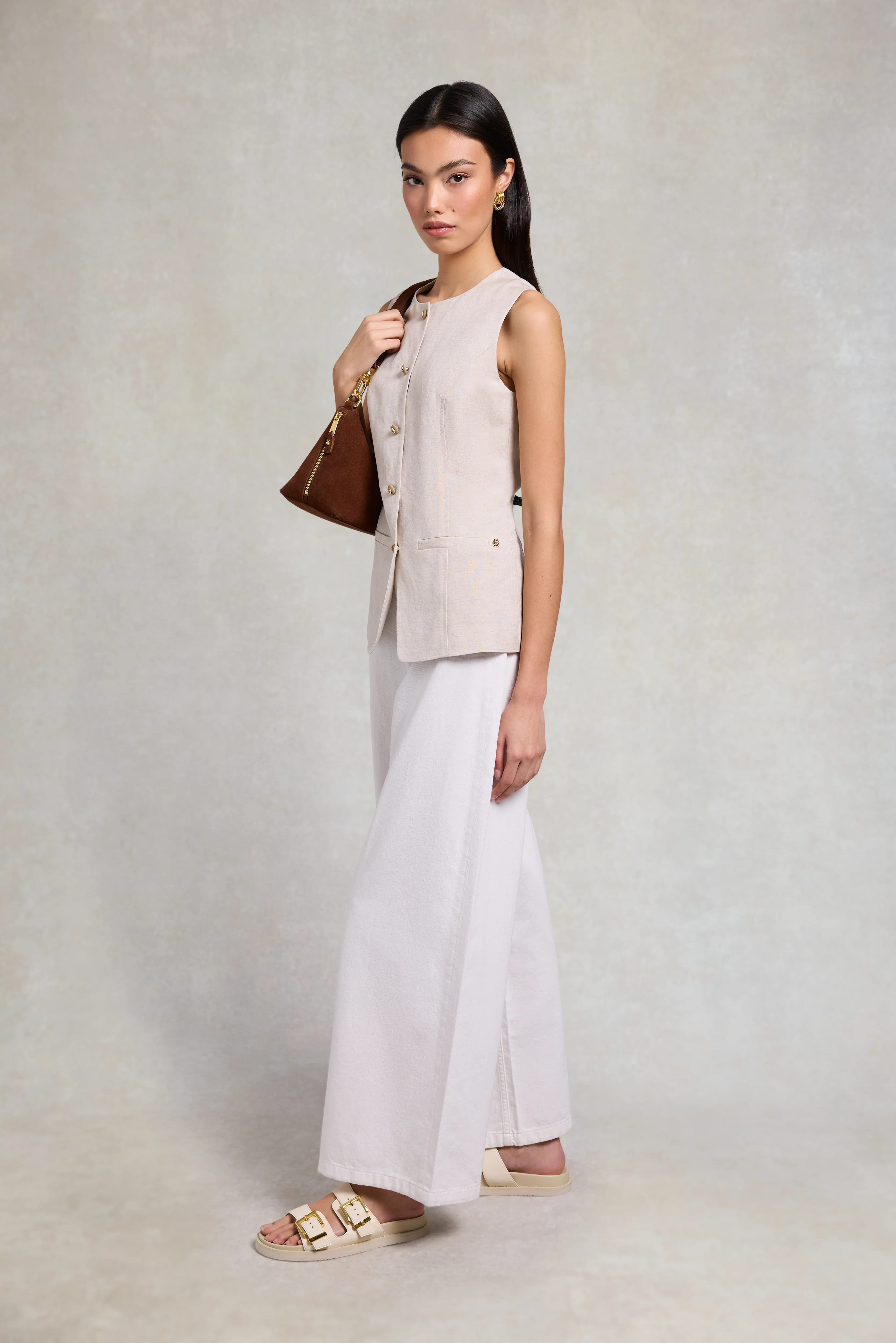 Buckle Slide (Cream) - Image 4