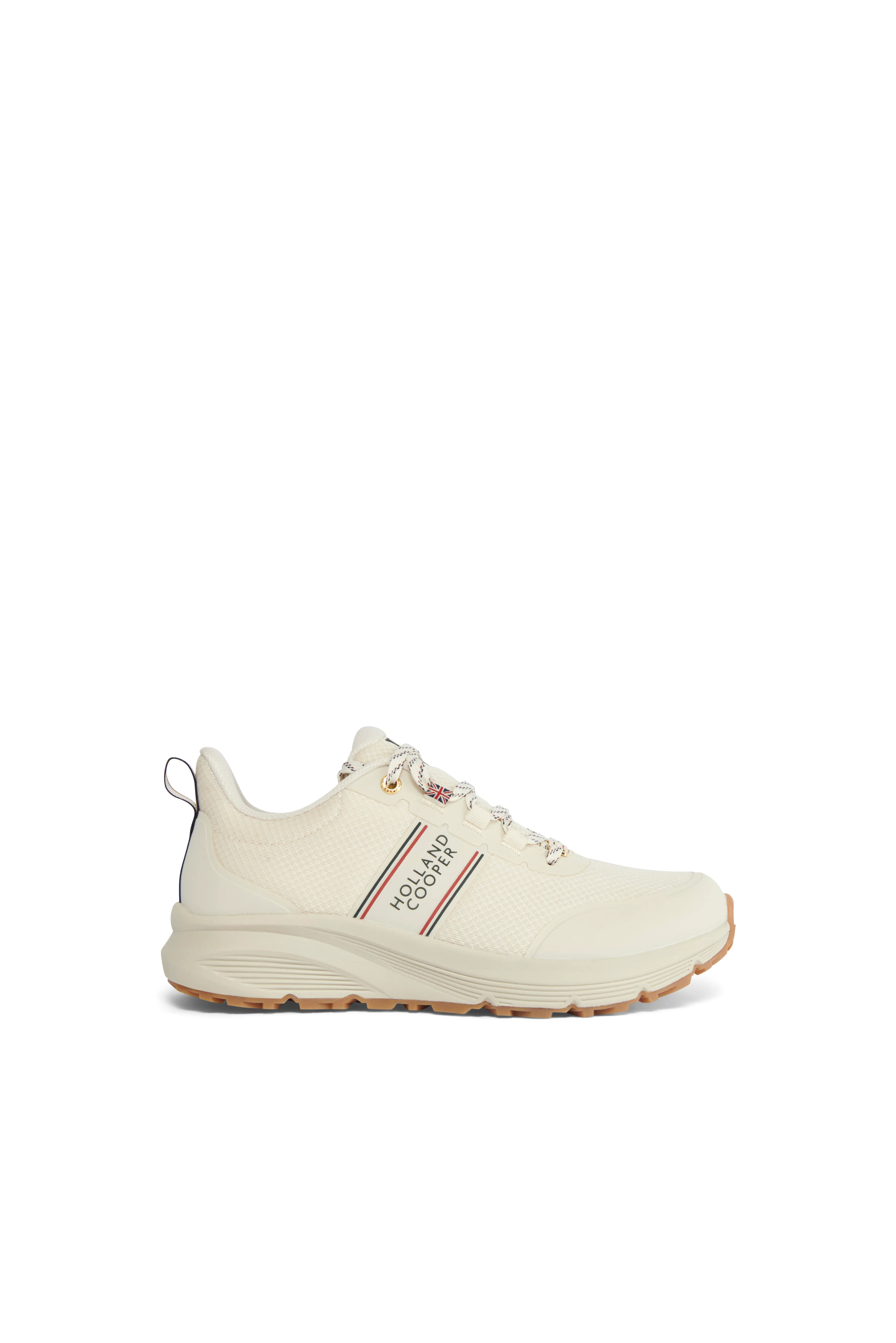 Burghley Waterproof Trainer (Ecru)
