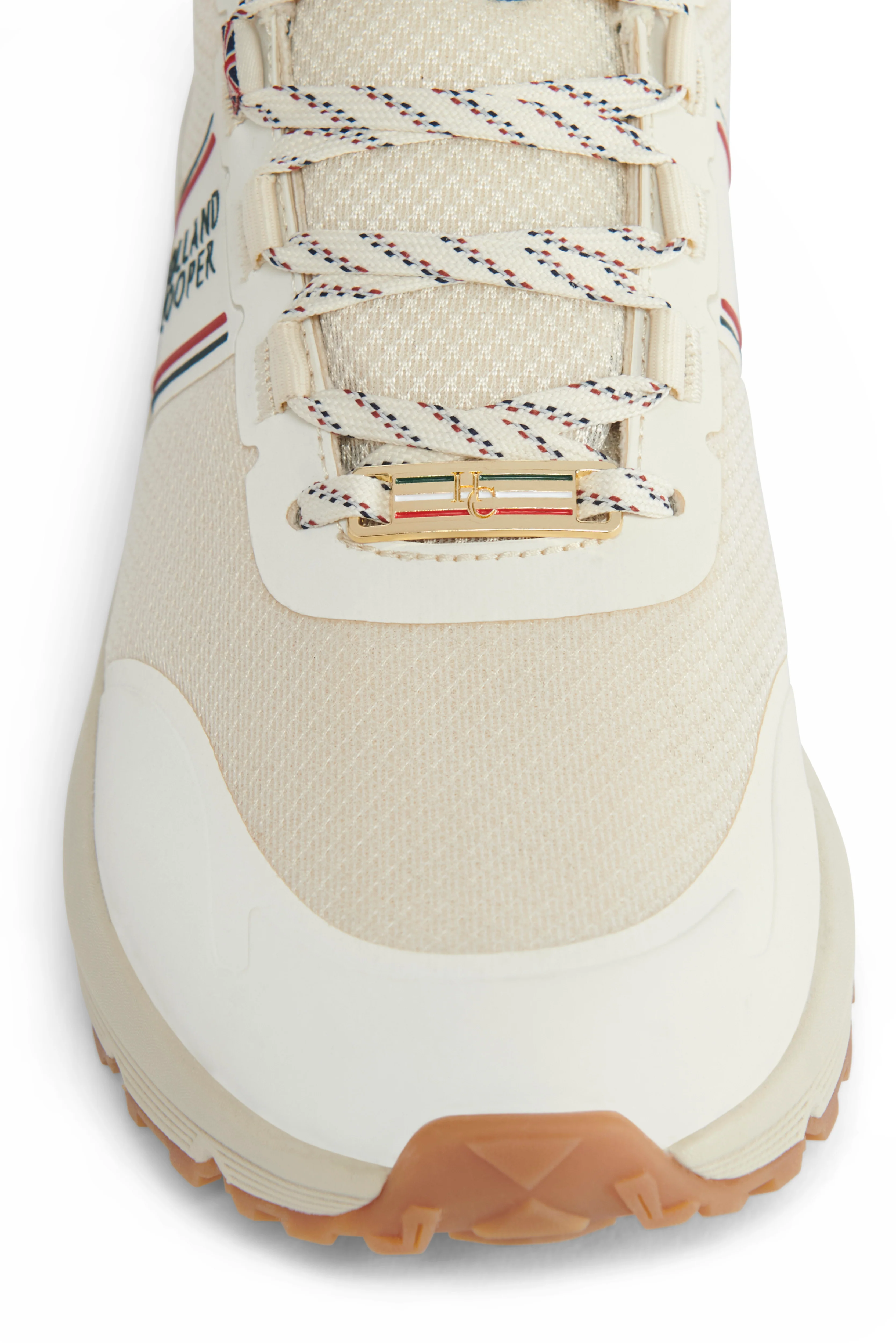 Burghley Waterproof Trainer (Ecru) - Image 9