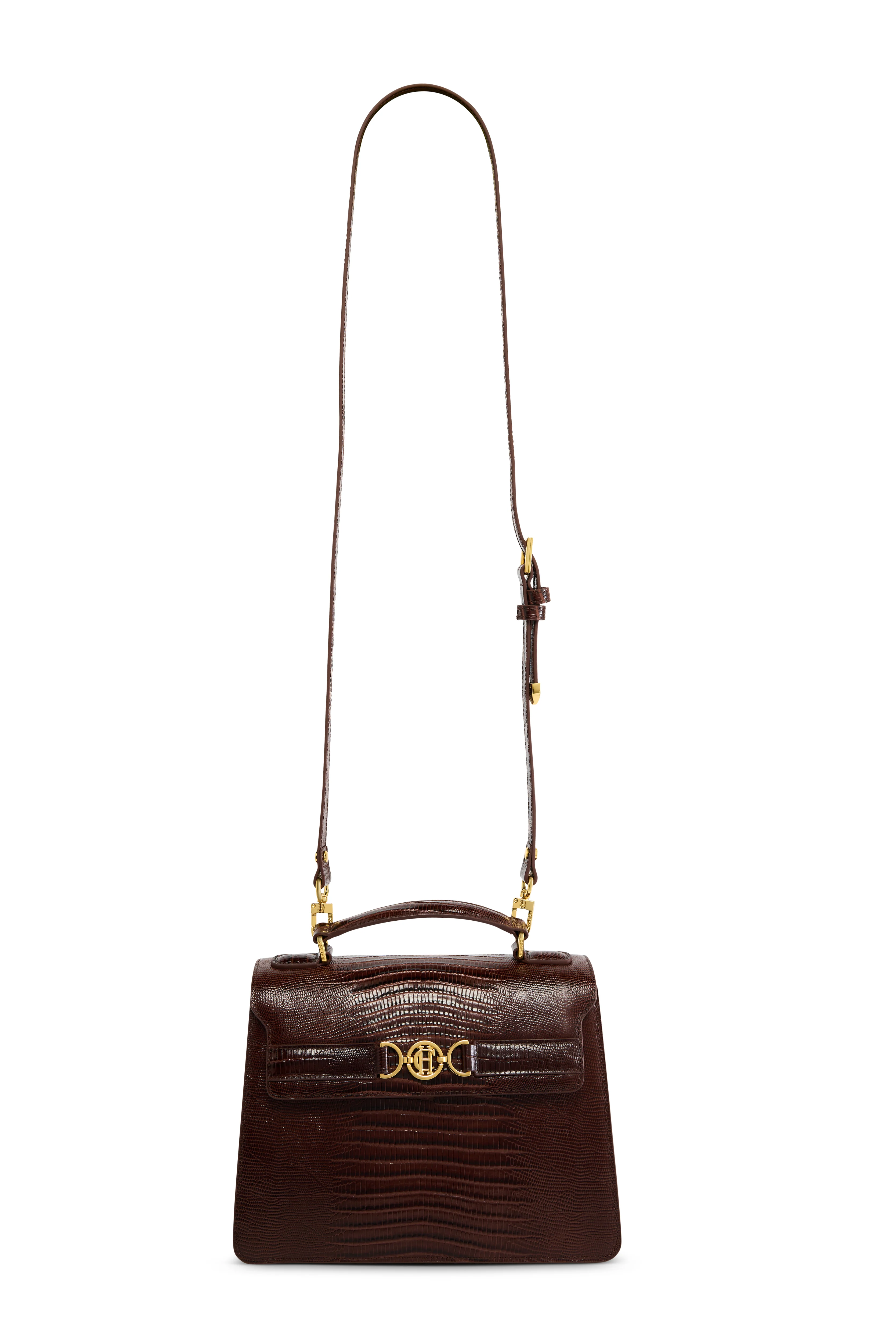 Cambridge Bag (Chestnut Lizard) - Image 6