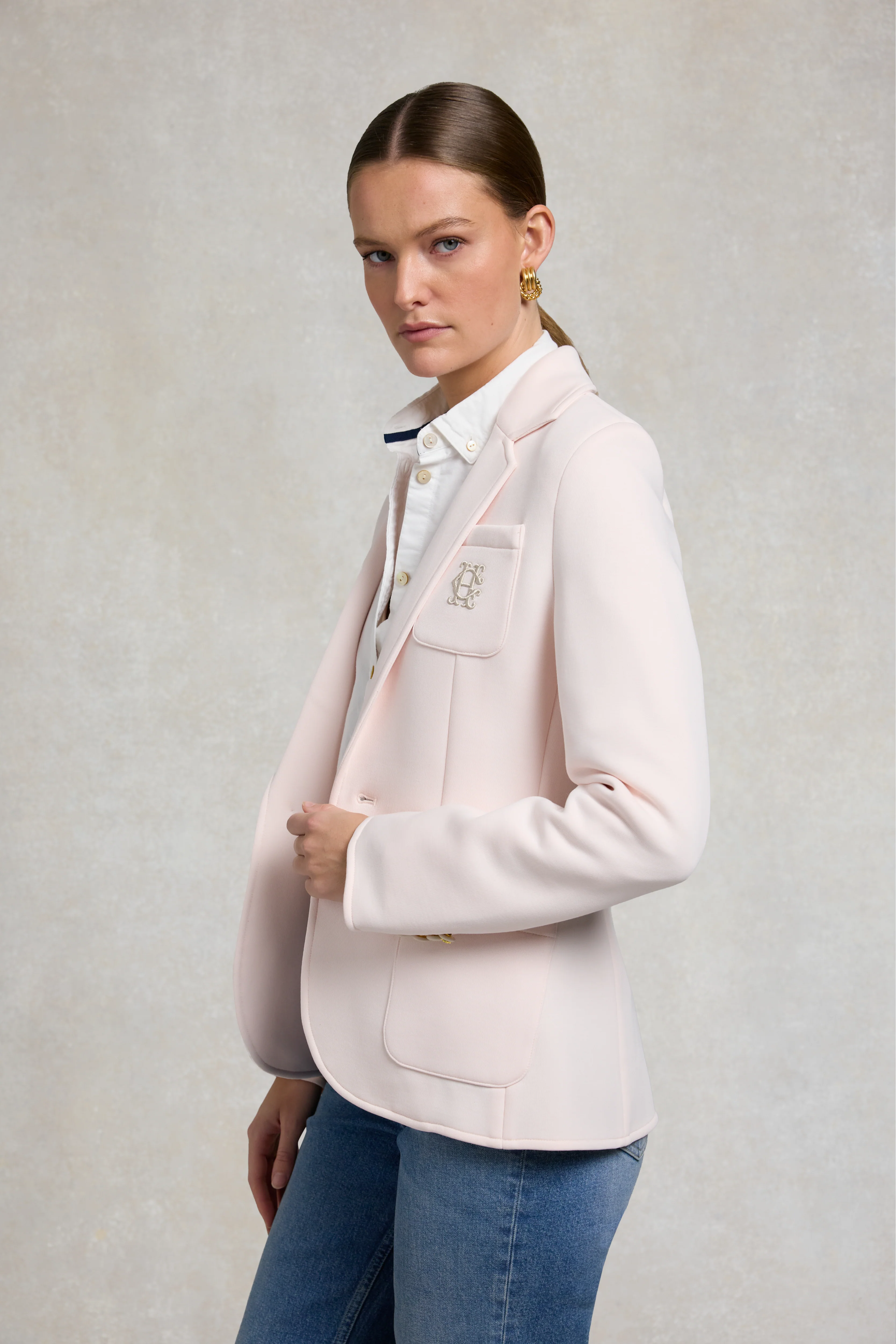 Cambridge Blazer (Palest Pink) - Image 4