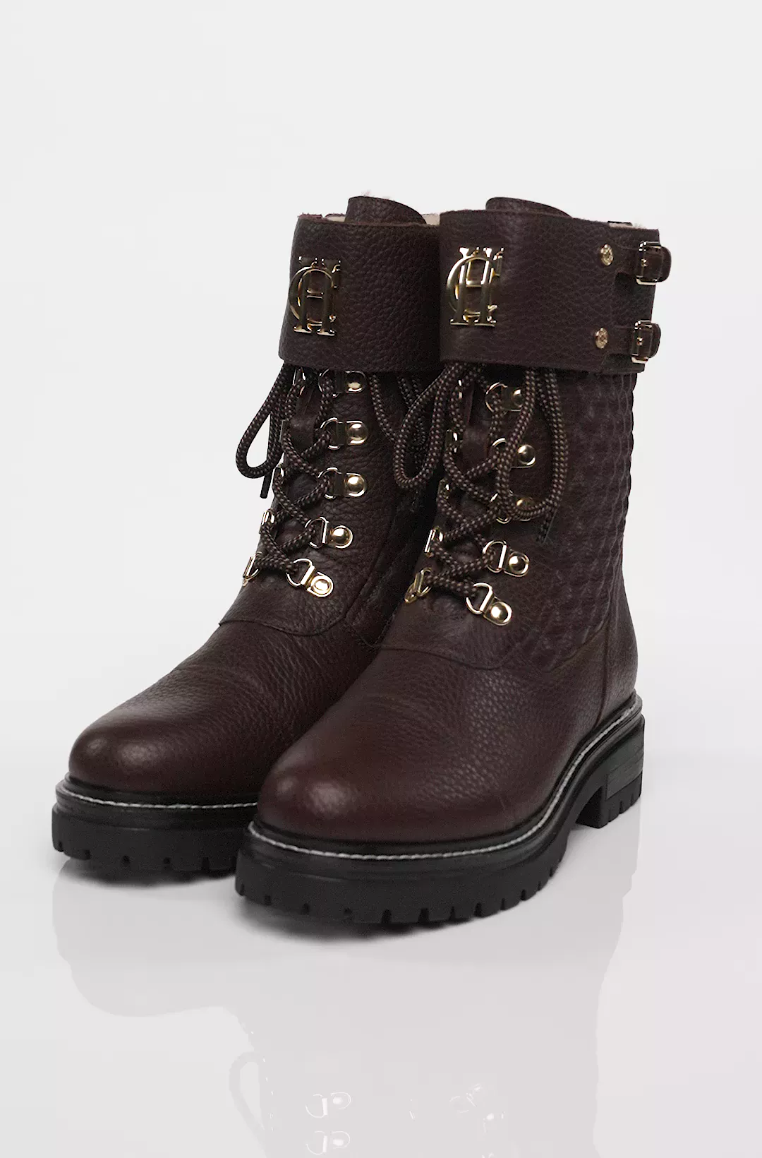 Camden Biker Boot (Chocolate) - Image 5