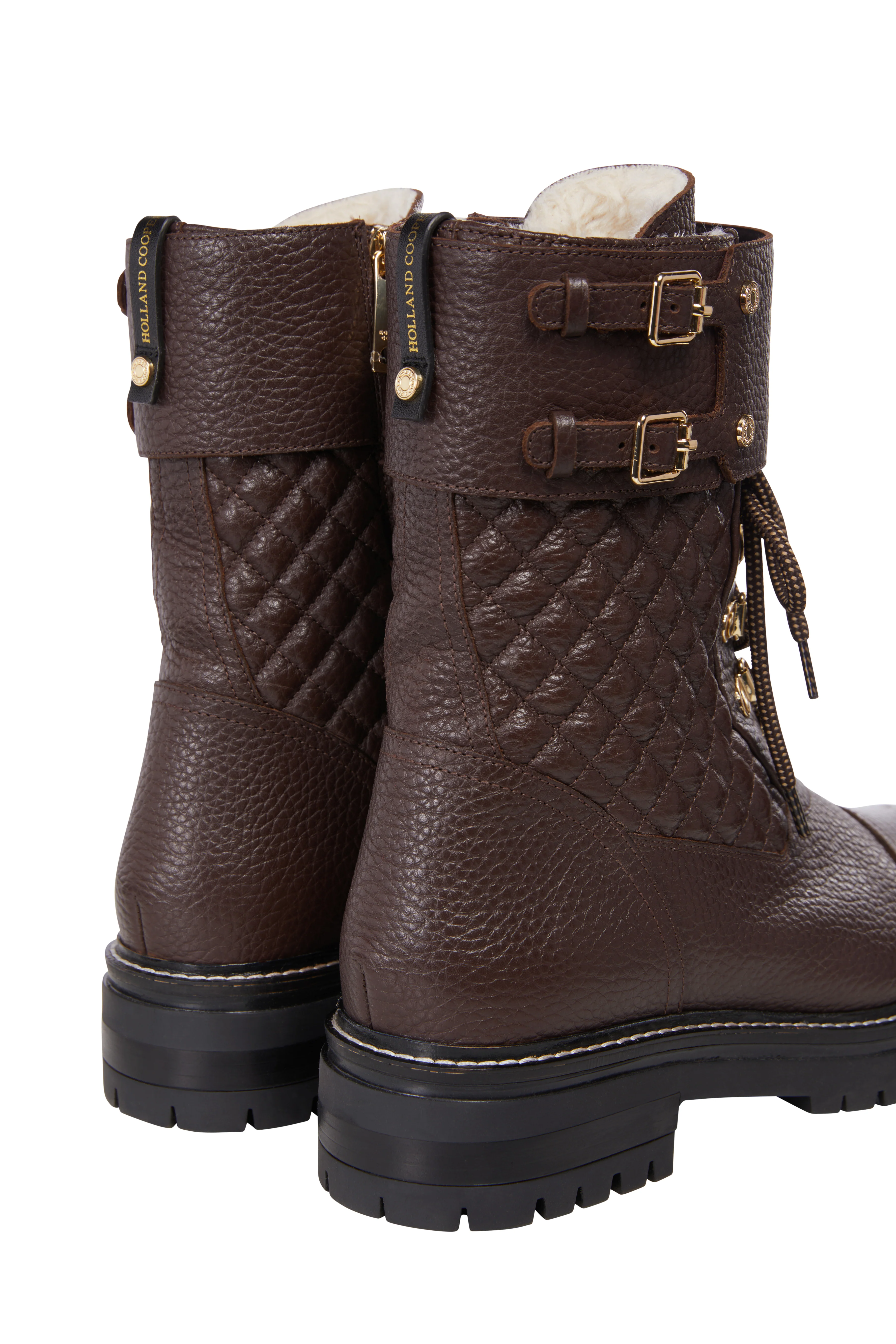 Camden Biker Boot (Chocolate) - Image 6