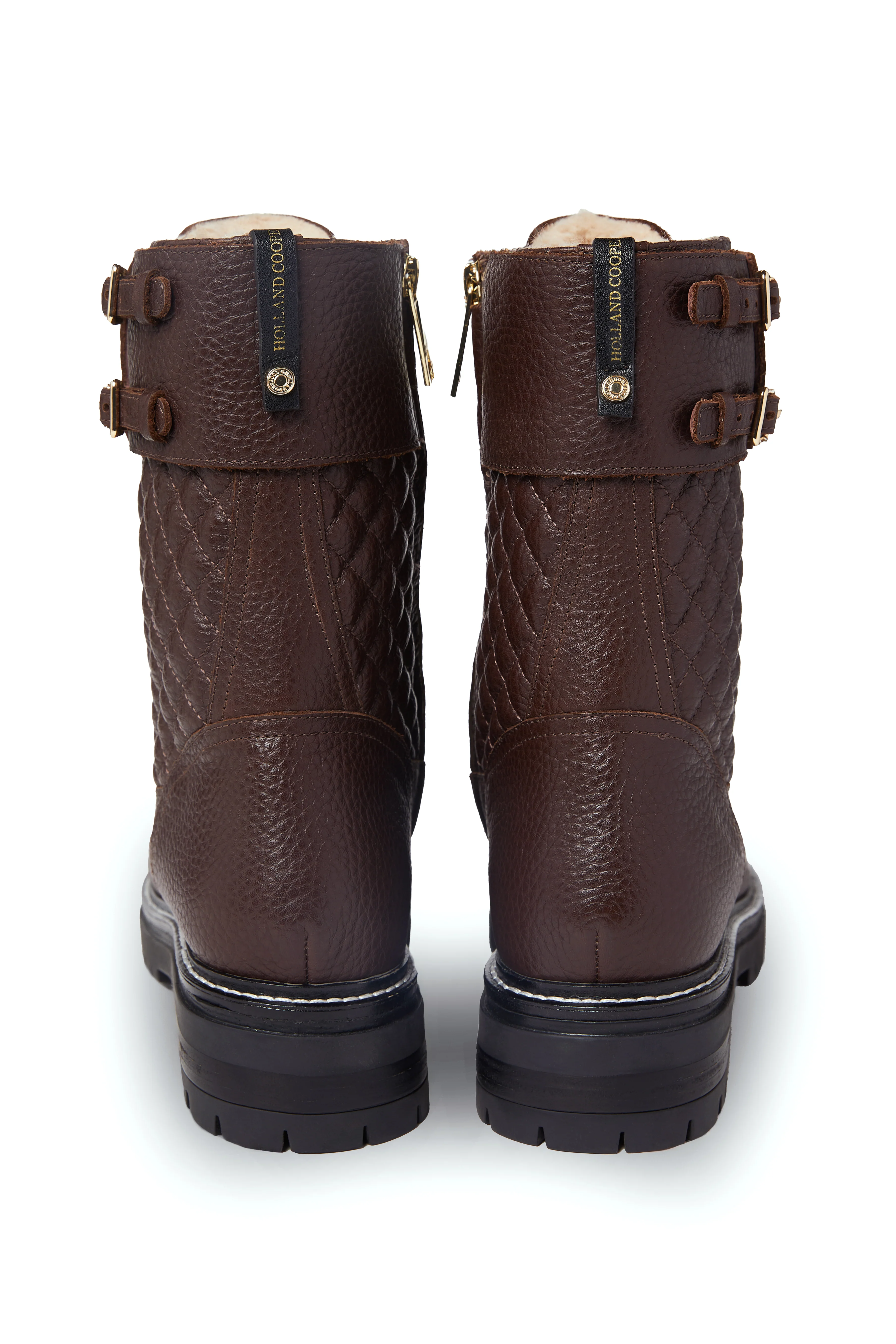 Camden Biker Boot (Chocolate) - Image 7