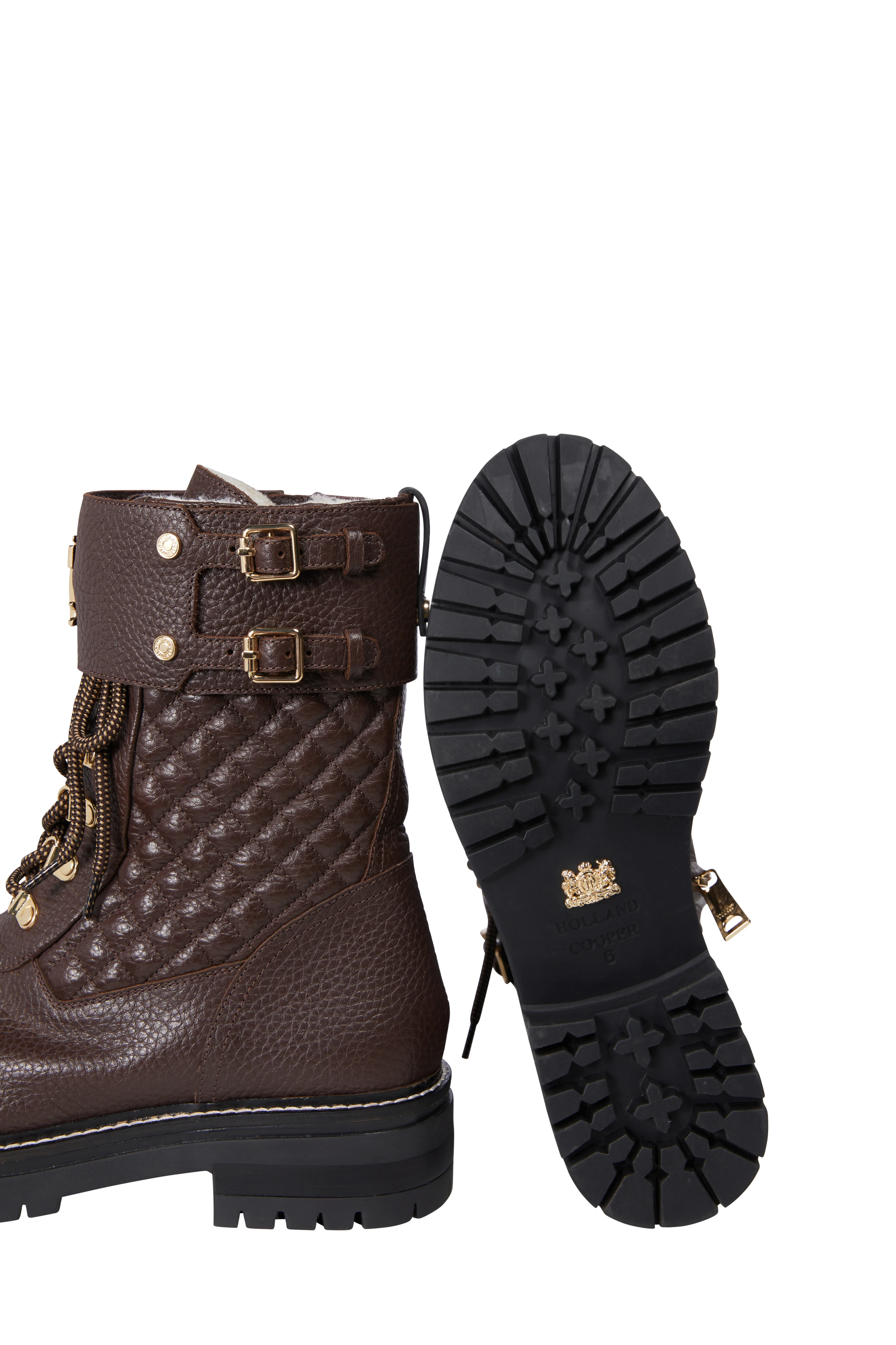 Camden Biker Boot (Chocolate) - Image 8