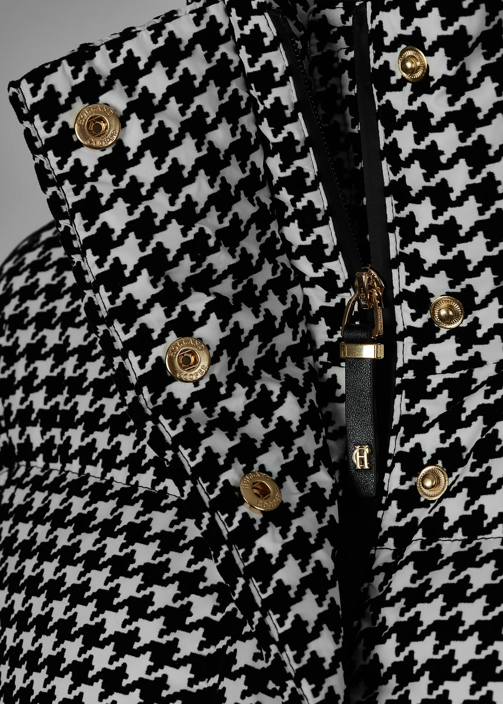 Camden Longline Coat (Houndstooth) - Image 12
